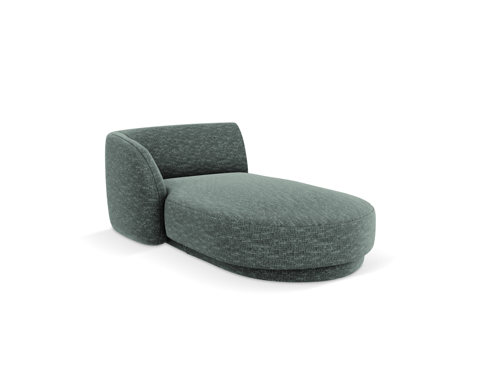 Elegantes Miley Sofa Chaise Lounge links, 2-Sitzer in stilvollem Petrol-Haga, ideal für moderne Wohnräume.