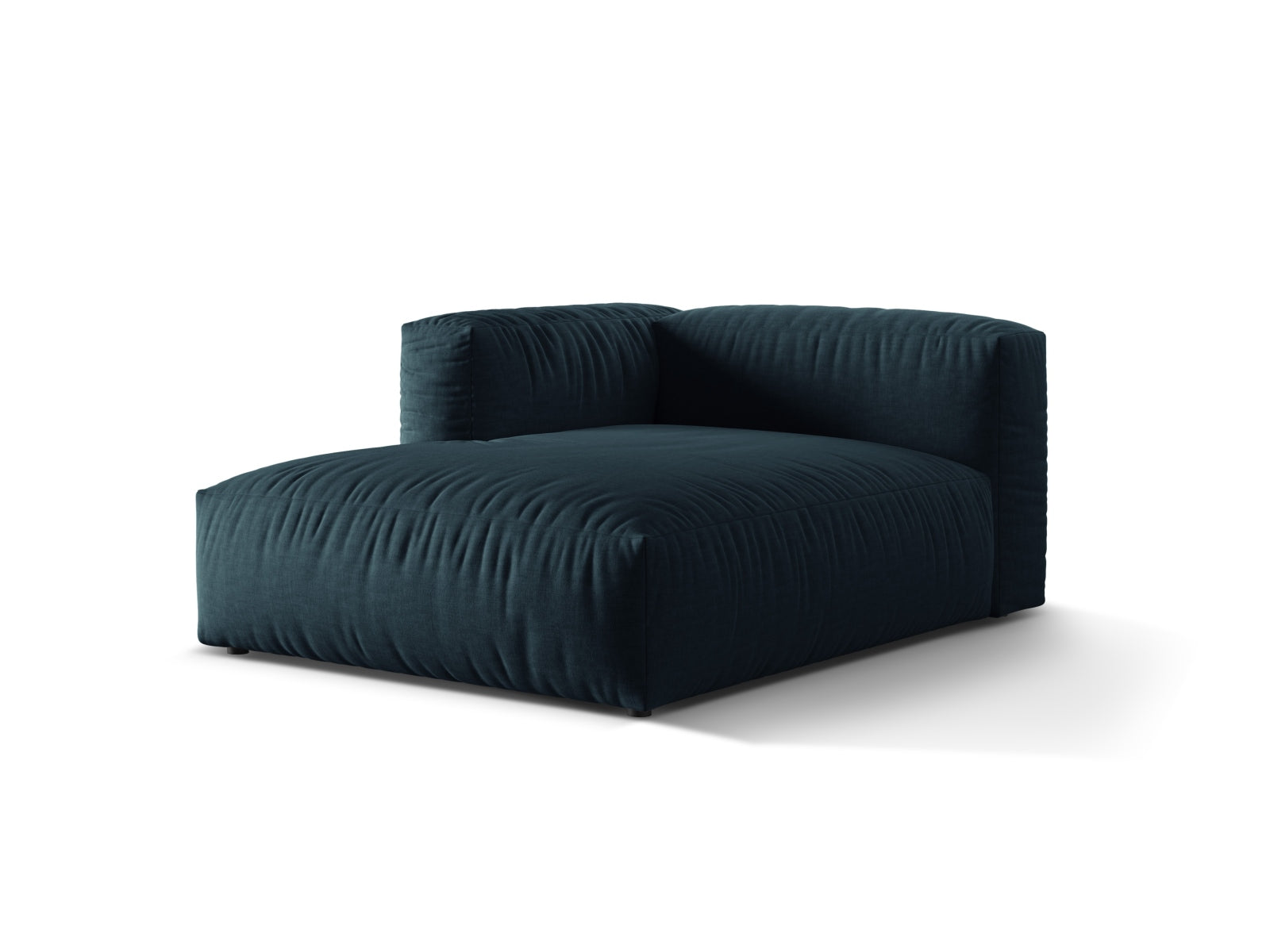 Martina Sofa Chaise Lounge links 1 Sitz in Blue Jeans präsentiert im Onlineshop von KAQTU Design AG. L-Sofa links ist von Micadoni