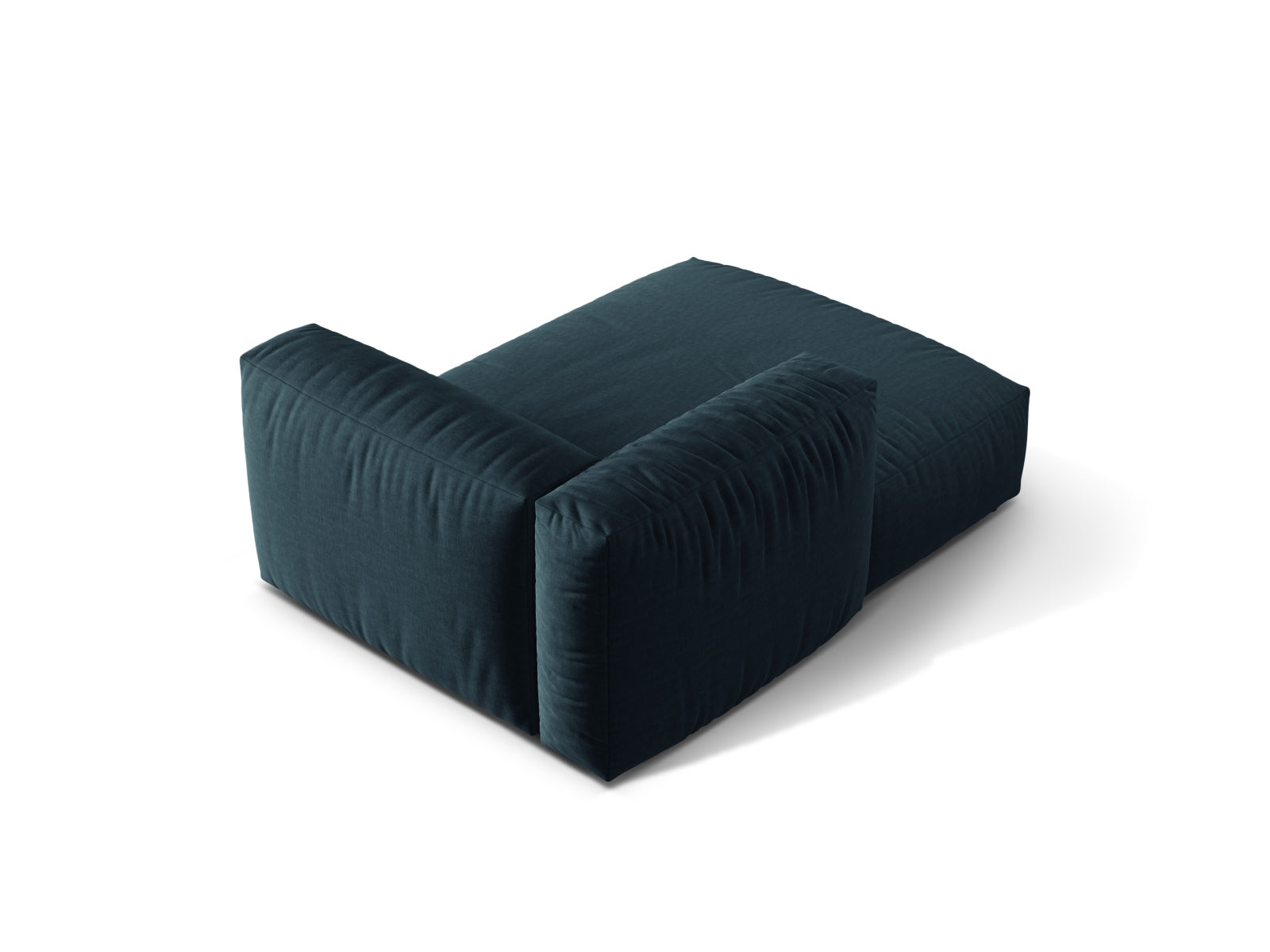 Martina Sofa Chaise Lounge links 1 Sitz in Blue Jeans präsentiert im Onlineshop von KAQTU Design AG. L-Sofa links ist von Micadoni