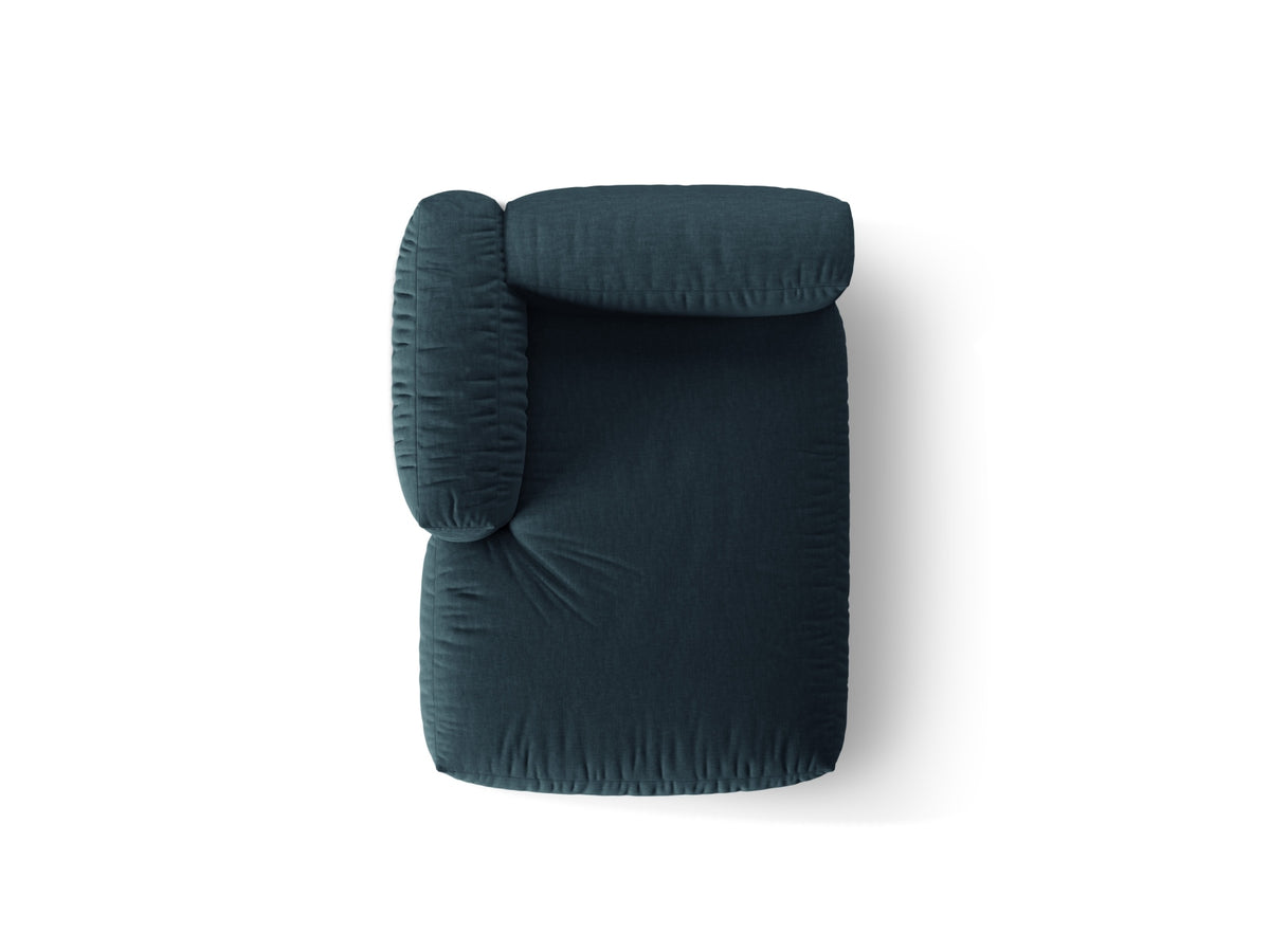 Martina Sofa Chaise Lounge links 1 Sitz in Blue Jeans-Boston präsentiert im Onlineshop von KAQTU Design AG. L-Sofa links ist von Micadoni