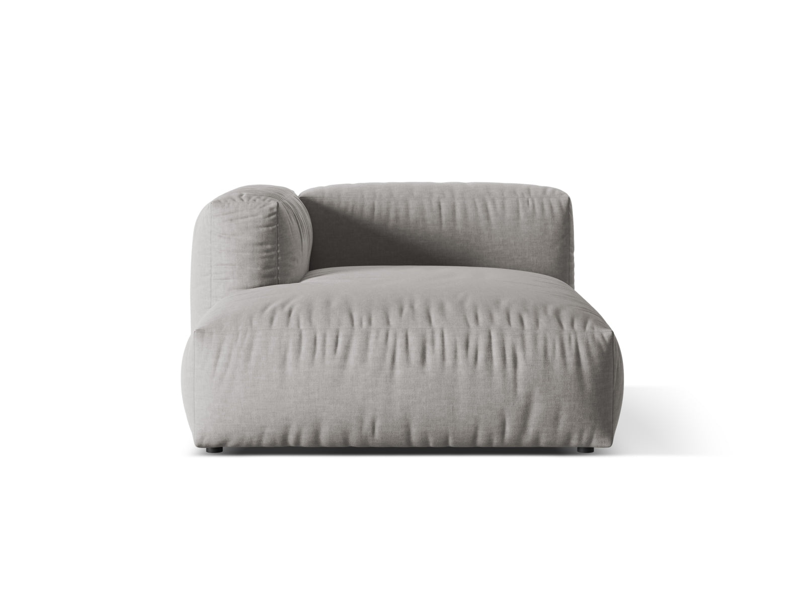 Martina Sofa Chaise Lounge links 1 Sitz in Light Grey präsentiert im Onlineshop von KAQTU Design AG. L-Sofa links ist von Micadoni