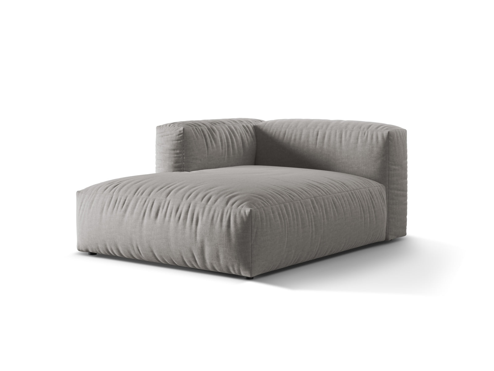 Martina Sofa Chaise Lounge links 1 Sitz in Light Grey präsentiert im Onlineshop von KAQTU Design AG. L-Sofa links ist von Micadoni