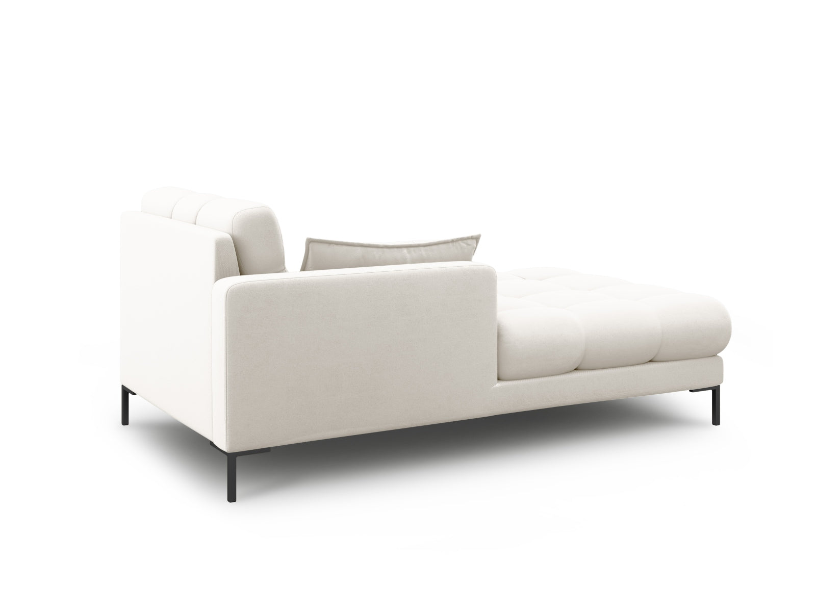 Mamaia Sofa Chaise Lounge links 1 Sitz in Light Beige/Schwarz präsentiert im Onlineshop von KAQTU Design AG. L-Sofa links ist von Micadoni