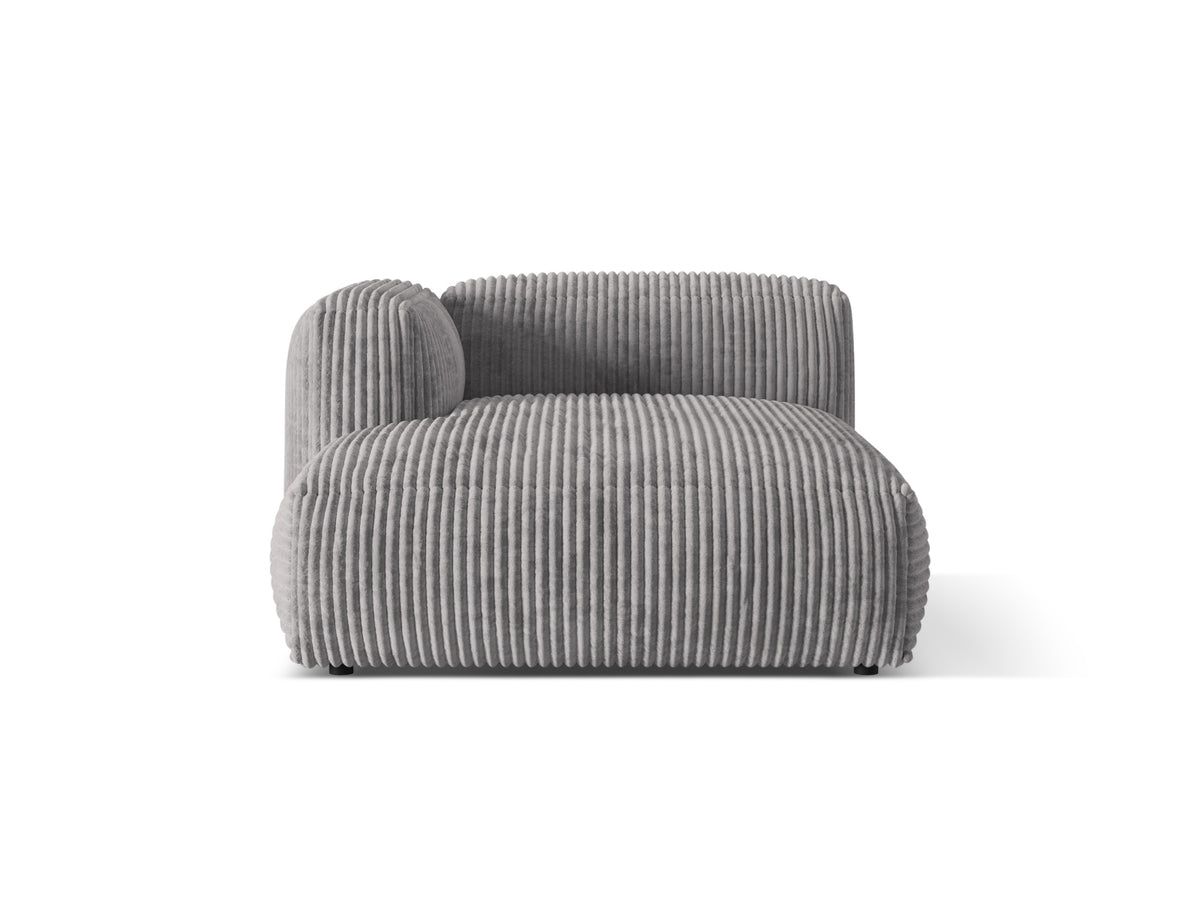 Martina Sofa Chaise Lounge links 1 Sitz in Light Grey-Tilia präsentiert im Onlineshop von KAQTU Design AG. L-Sofa links ist von Micadoni
