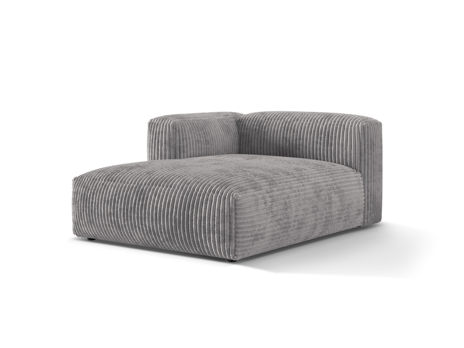 Martina Sofa Chaise Lounge links 1 Sitz in Light Grey präsentiert im Onlineshop von KAQTU Design AG. L-Sofa links ist von Micadoni