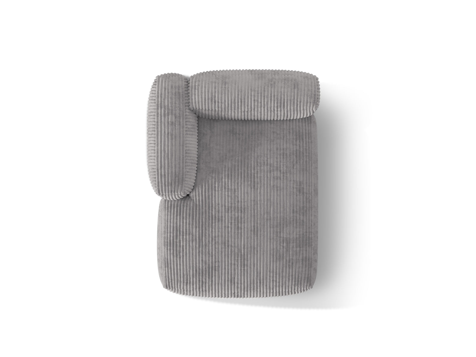 Martina Sofa Chaise Lounge links 1 Sitz in Light Grey präsentiert im Onlineshop von KAQTU Design AG. L-Sofa links ist von Micadoni