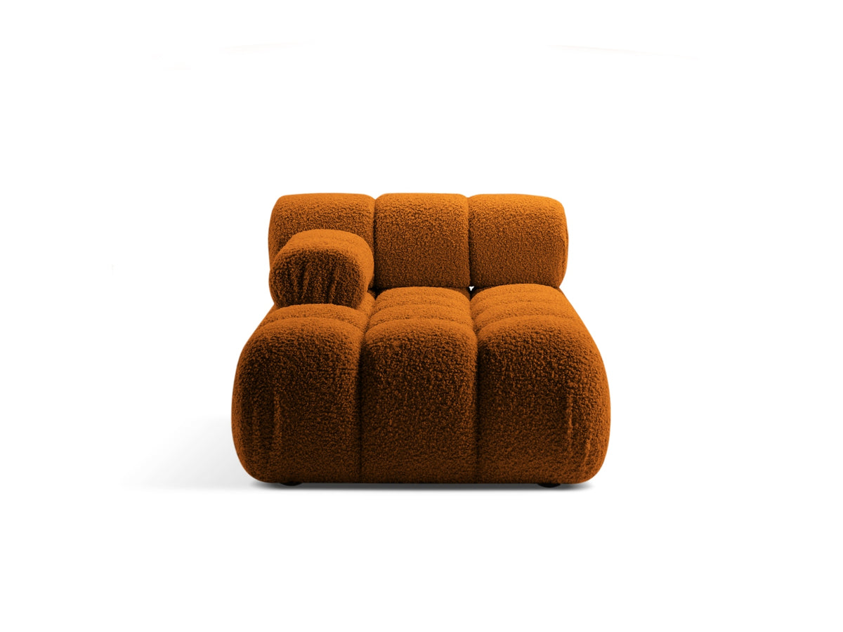 Bellis Sofa Chaise Lounge links 1 Sitz 94cm in Brick-Rolf präsentiert im Onlineshop von KAQTU Design AG. L-Sofa links ist von Micadoni