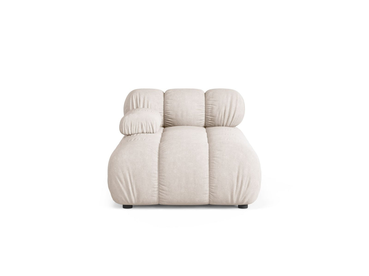 1-Sitzer Chaise Longue links Bellis in Beige-Liberty präsentiert im Onlineshop von KAQTU Design AG. Modulares Sofa ist von Micadoni
