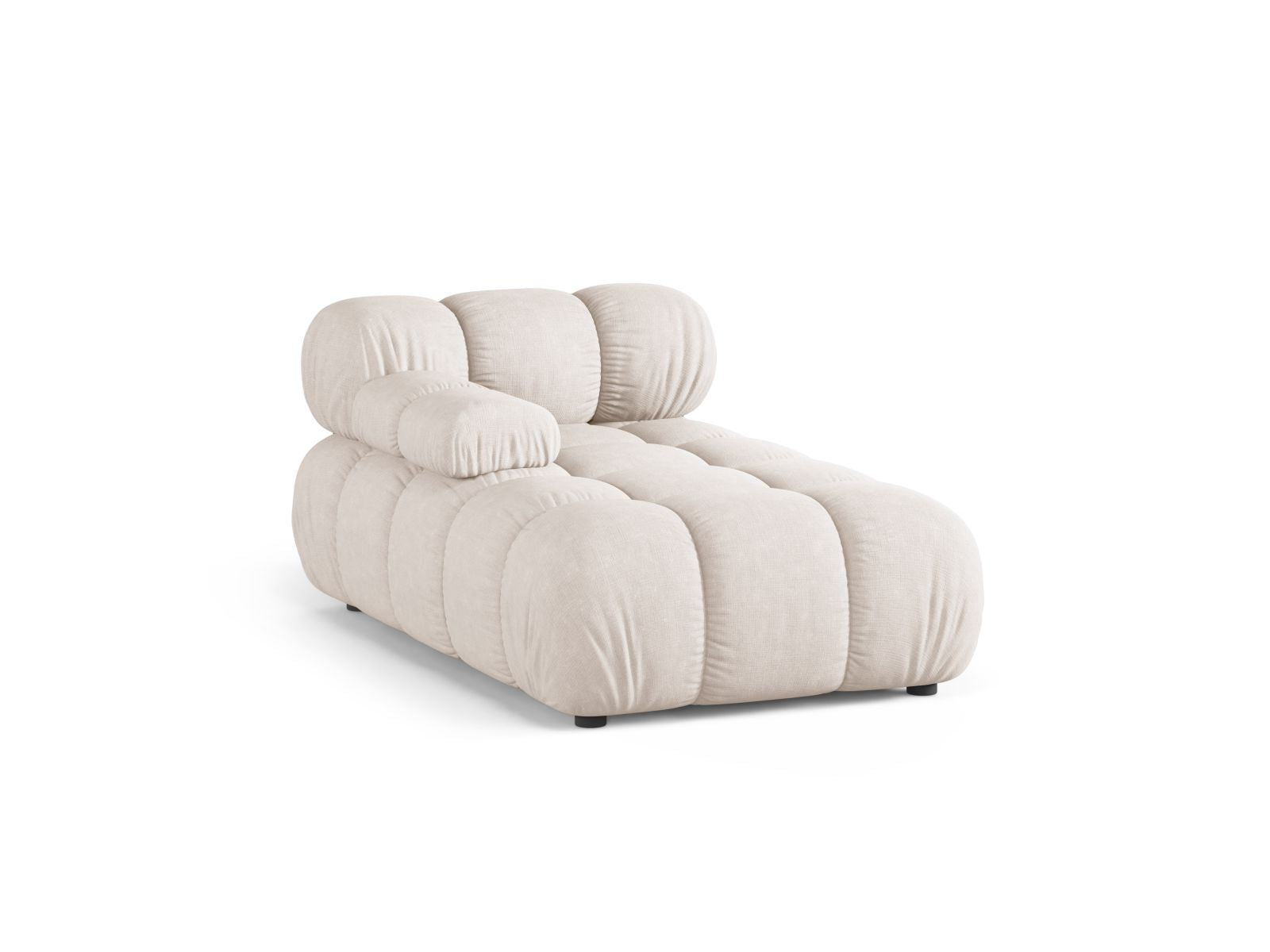 1-Sitzer Chaise Longue links Bellis in Beige-Liberty präsentiert im Onlineshop von KAQTU Design AG. Modulares Sofa ist von Micadoni