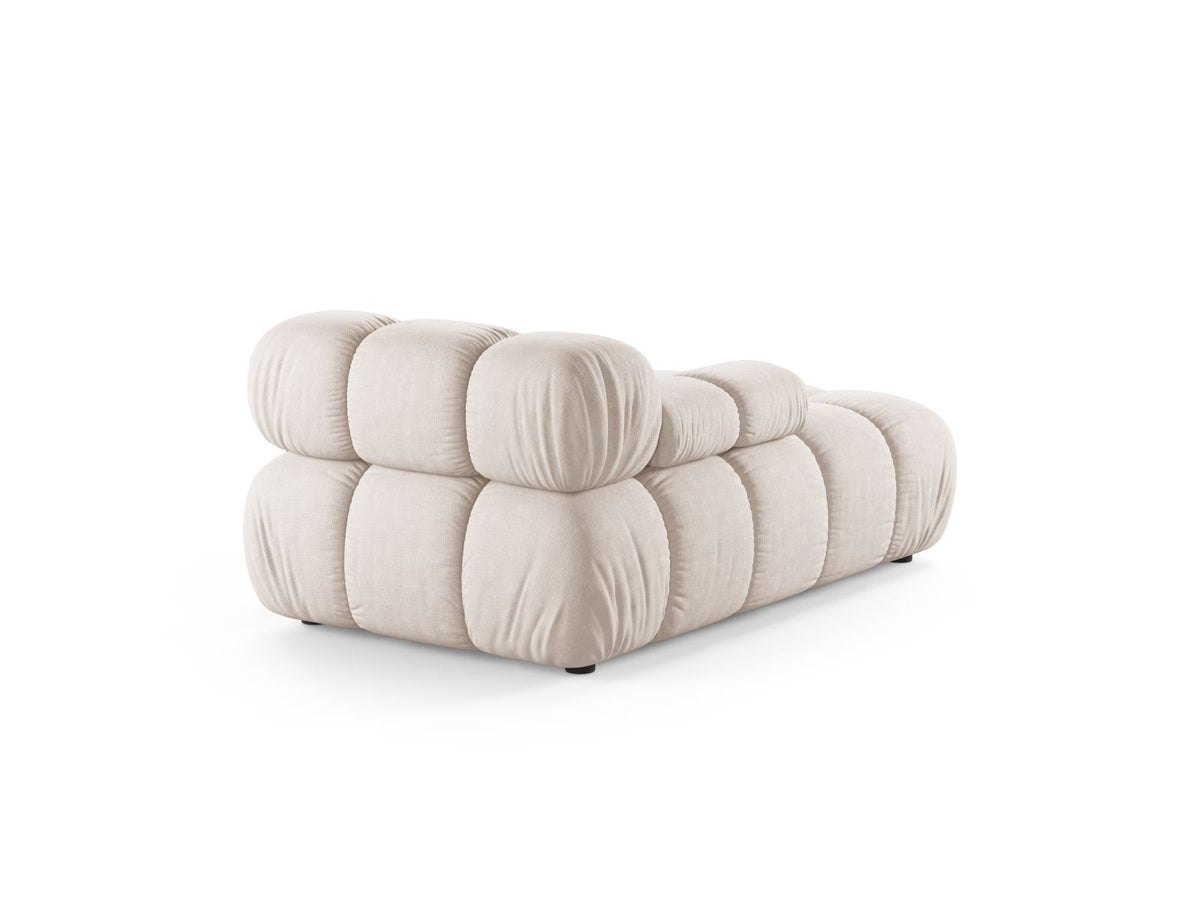 1-Sitzer Chaise Longue links Bellis in Beige-Liberty präsentiert im Onlineshop von KAQTU Design AG. Modulares Sofa ist von Micadoni