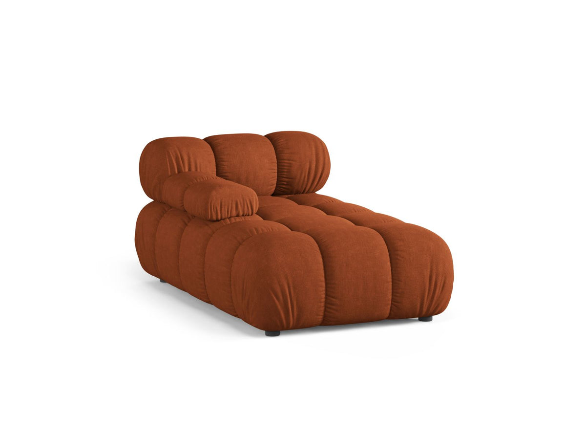 1-Sitzer Chaise Longue links Bellis in Brick-Liberty präsentiert im Onlineshop von KAQTU Design AG. Modulares Sofa ist von Micadoni