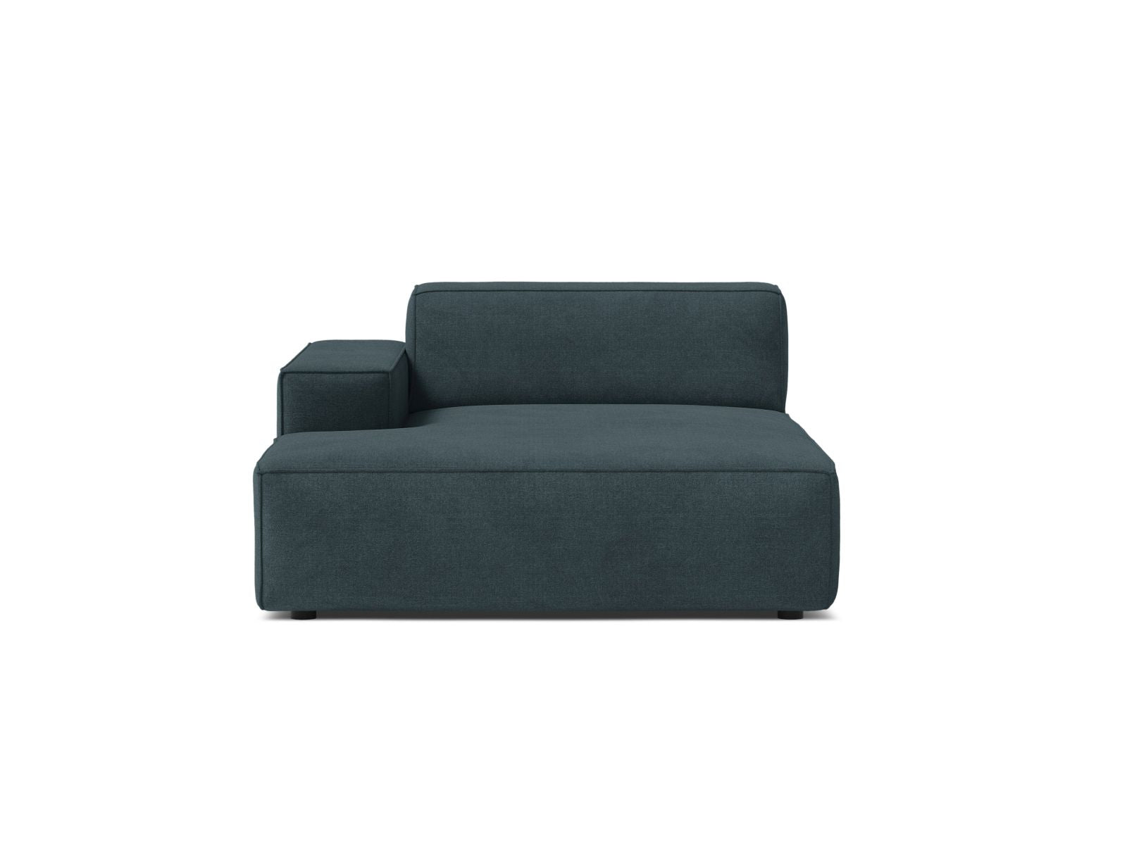 1-Sitzer Chaise Longue Links Jodie in Deep Petrol-Liberty präsentiert im Onlineshop von KAQTU Design AG. Modulares Sofa ist von Micadoni