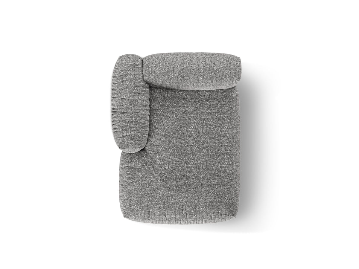 1-Sitzer Chaise Longue Links Martina in Graphite-Monet präsentiert im Onlineshop von KAQTU Design AG. Modulares Sofa ist von Micadoni