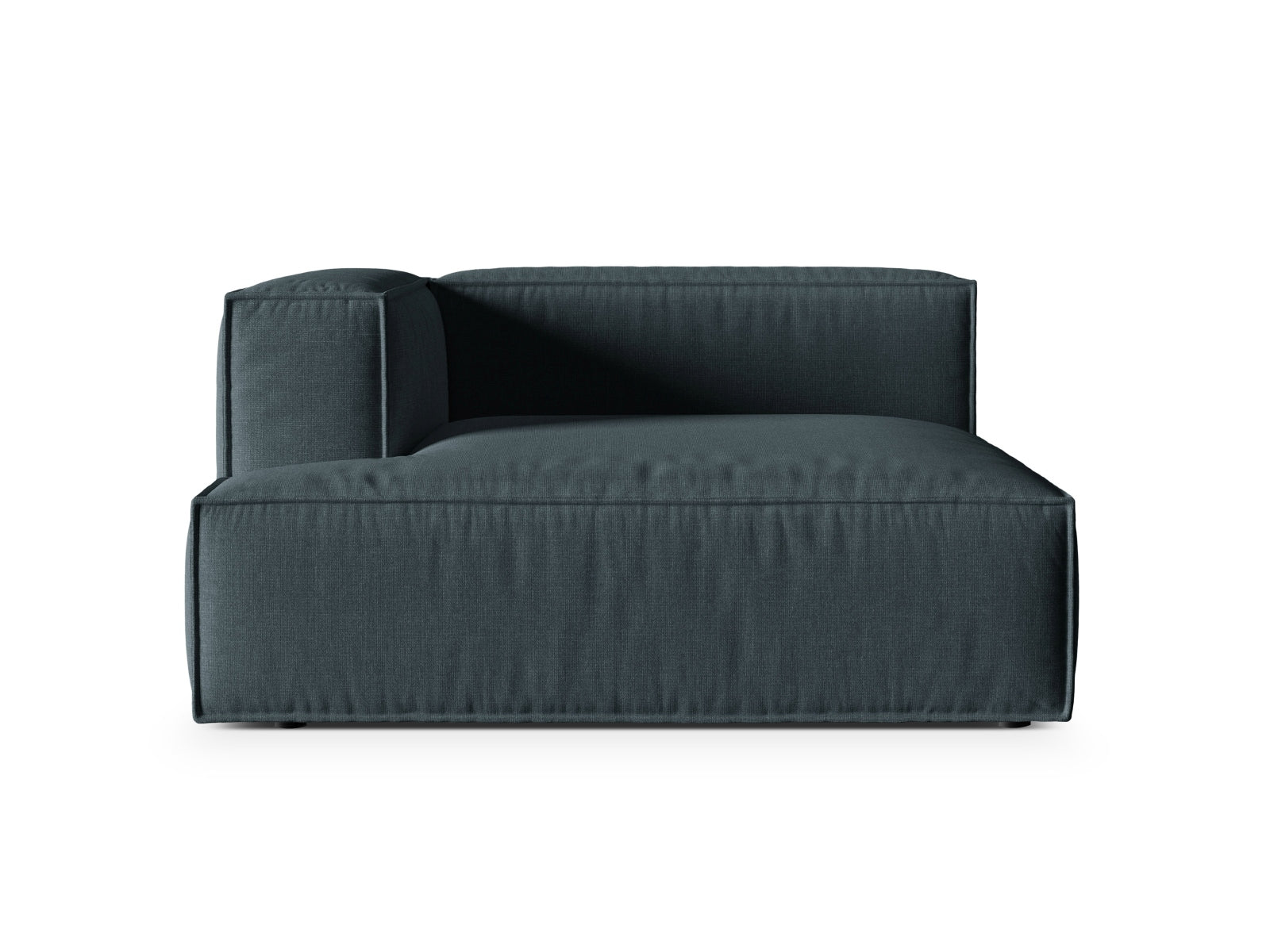 Nuria Modular Chaise Longue links 1 Sitzer in Deep Petrol präsentiert im Onlineshop von KAQTU Design AG. Modulares Sofa ist von Micadoni