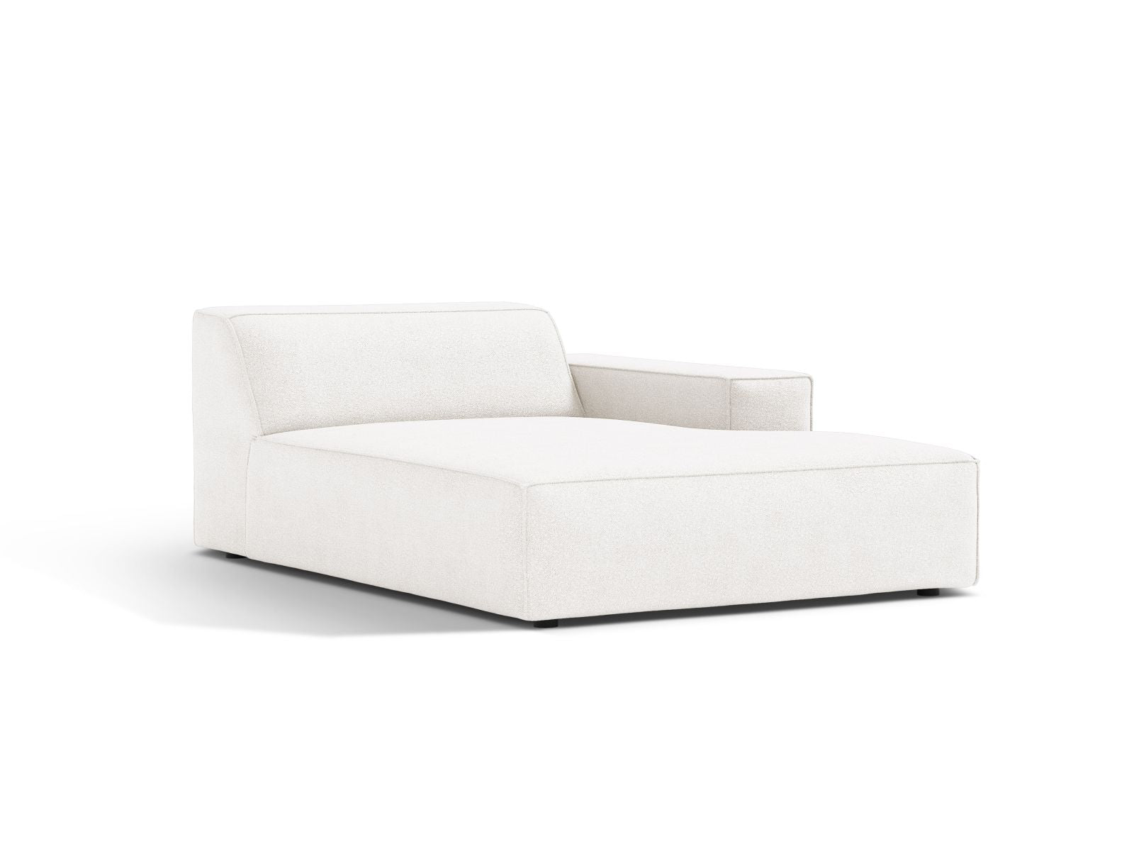 1-Sitzer Chaise Longue Rechts Jodie in White-Baloo präsentiert im Onlineshop von KAQTU Design AG. Modulares Sofa ist von Micadoni