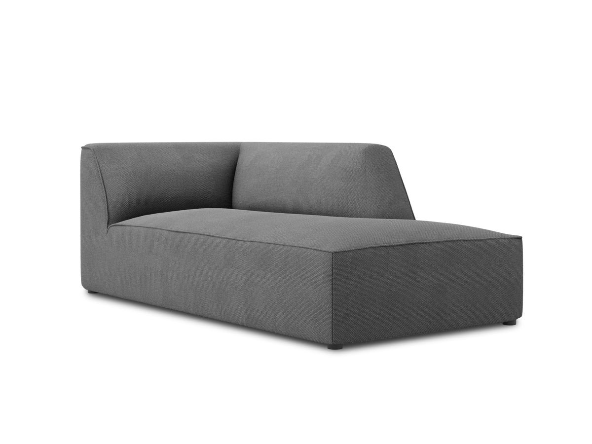 Ruby Sofa Chaise Lounge rechts 1 Sitz in Grey-Ottawa präsentiert im Onlineshop von KAQTU Design AG. L-Sofa rechts ist von Micadoni