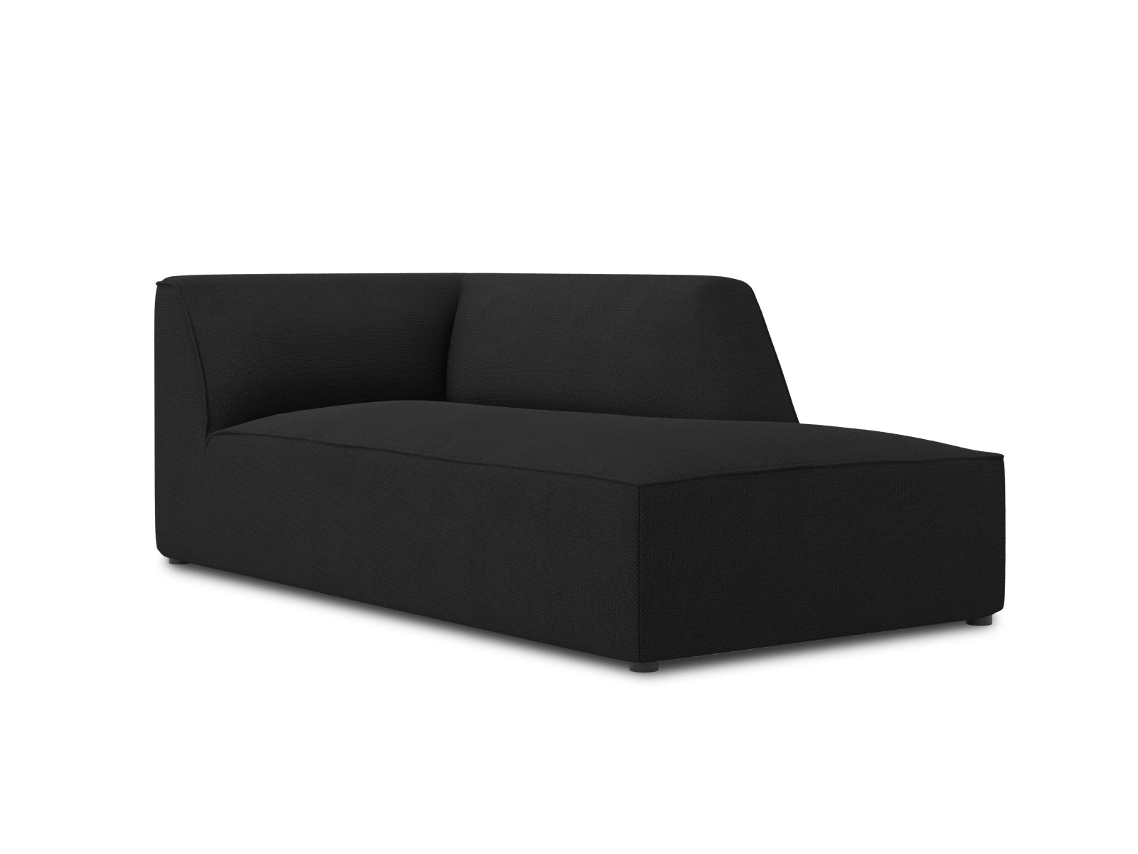 Ruby Sofa Chaise Lounge rechts 1 Sitz in Black präsentiert im Onlineshop von KAQTU Design AG. L-Sofa rechts ist von Micadoni