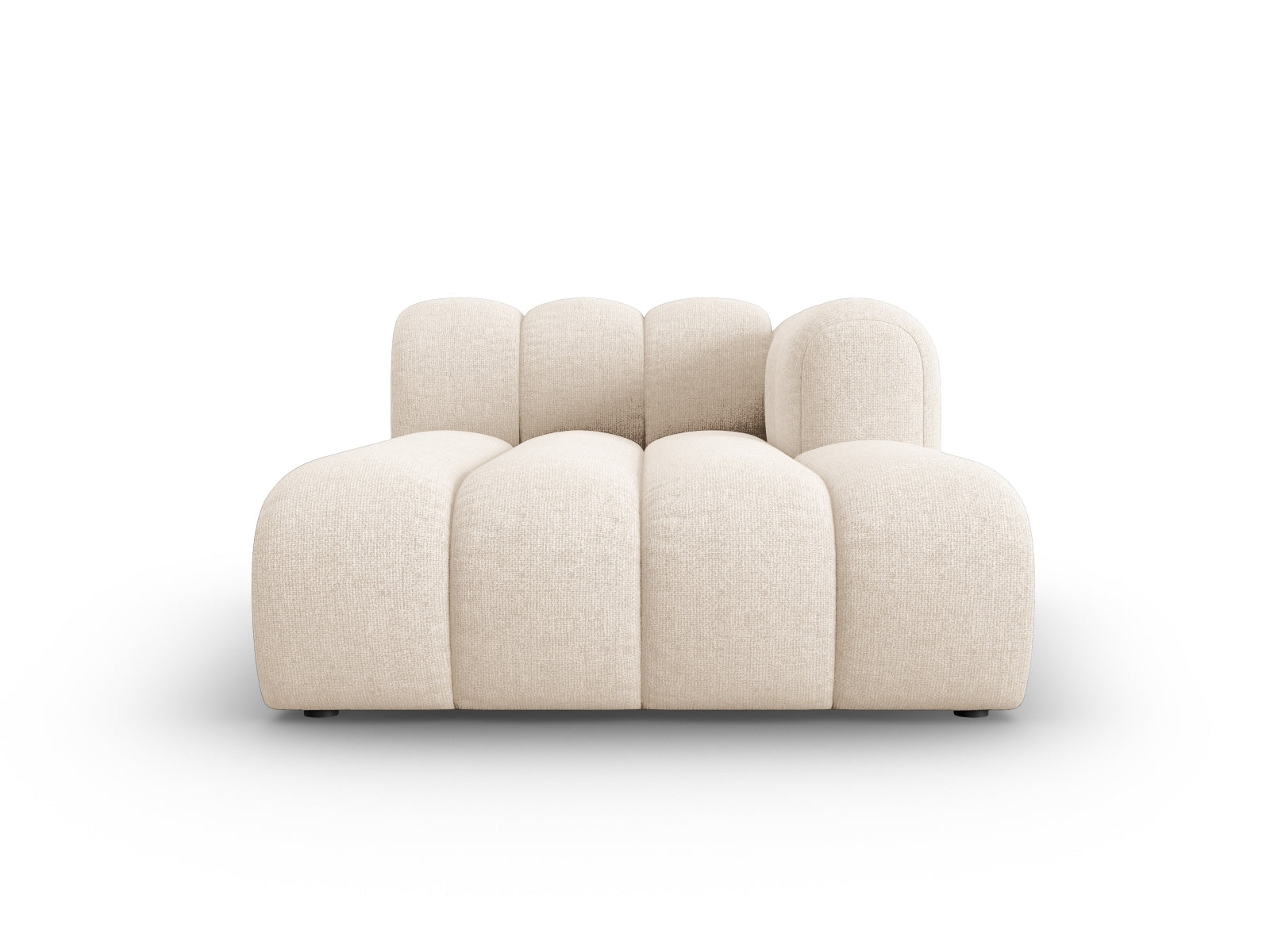 Lupine Sofa Chaise Lounge rechts 2 Sitzer in Light Beige präsentiert im Onlineshop von KAQTU Design AG. L-Sofa rechts ist von Micadoni