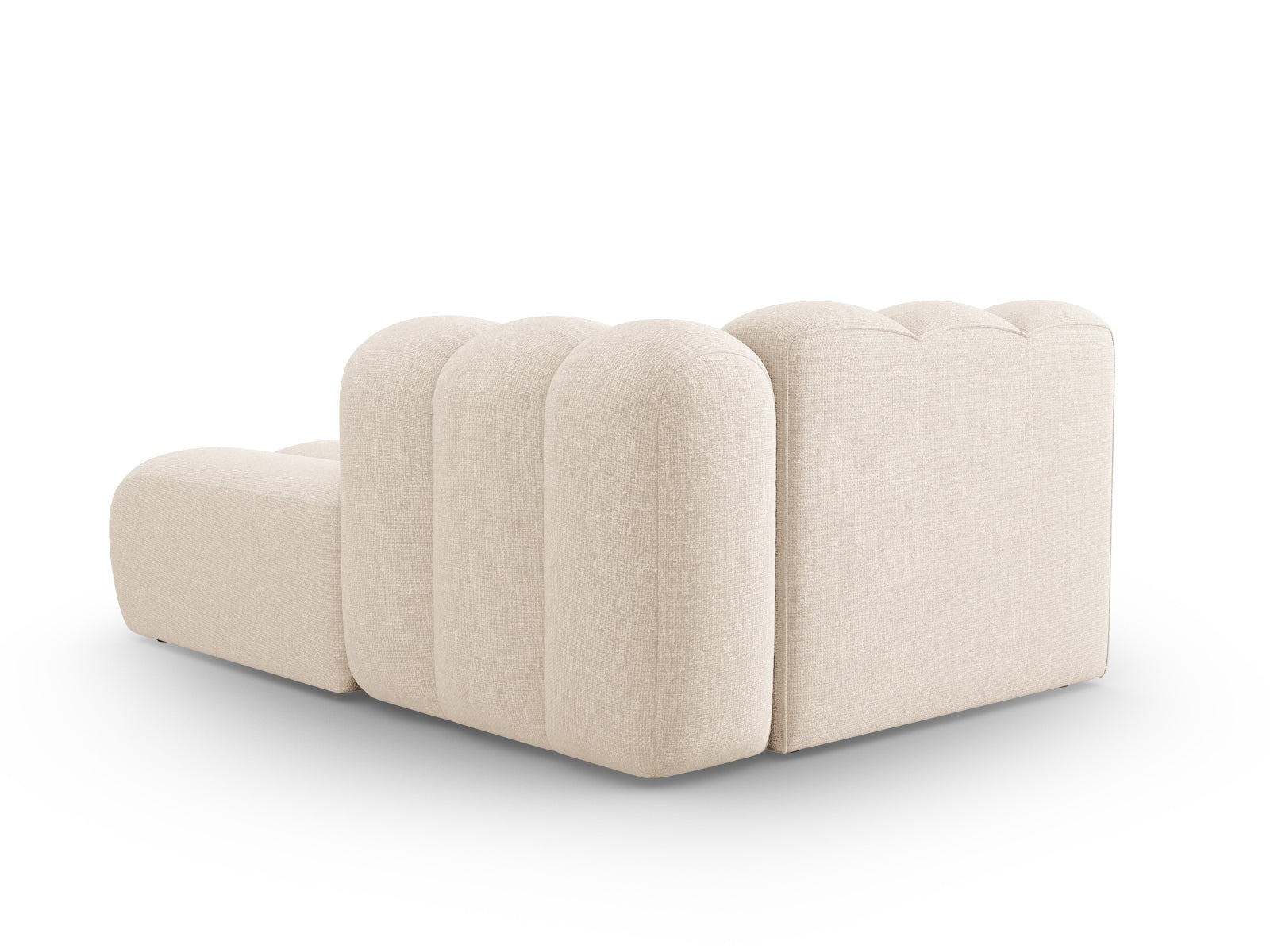 Lupine Sofa Chaise Lounge rechts 2 Sitzer in Light Beige präsentiert im Onlineshop von KAQTU Design AG. L-Sofa rechts ist von Micadoni