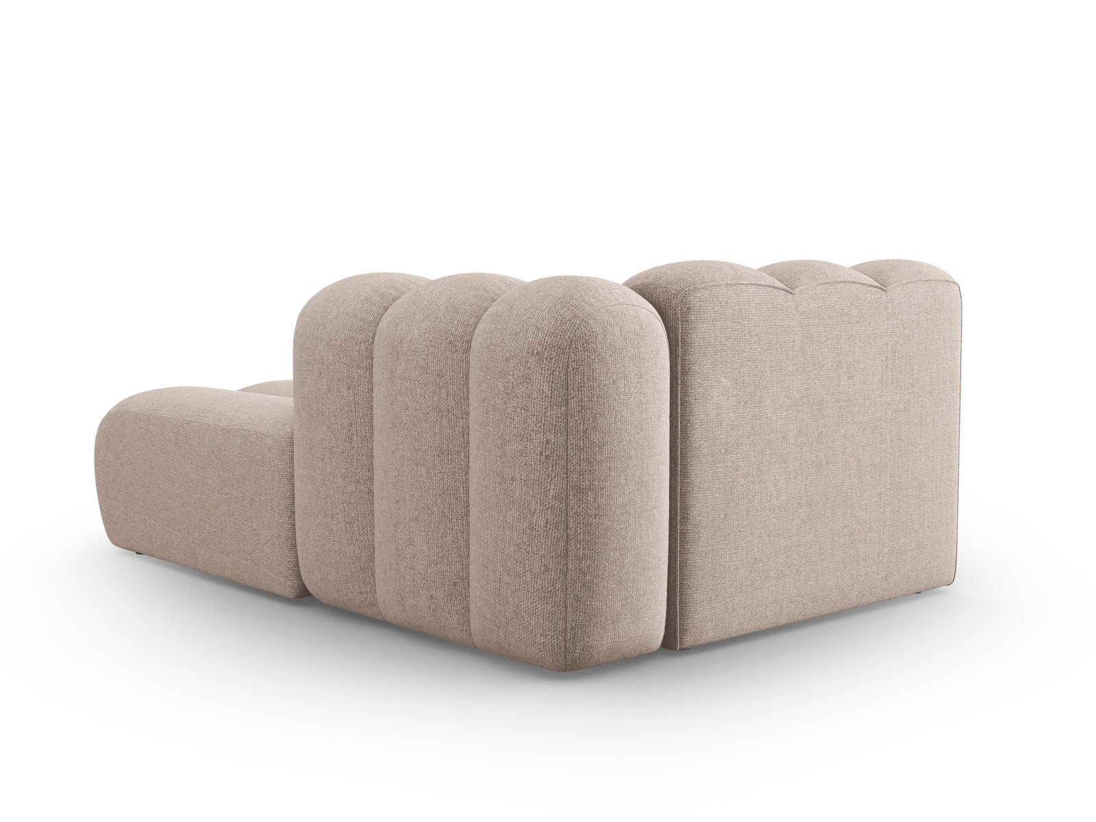 Lupine Sofa Chaise Lounge rechts 2 Sitzer in Beige präsentiert im Onlineshop von KAQTU Design AG. L-Sofa rechts ist von Micadoni