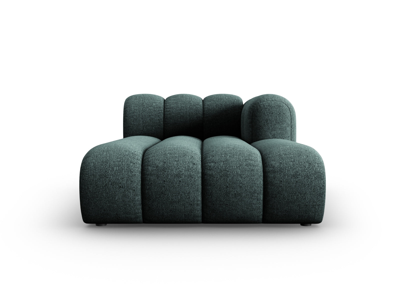 Lupine Sofa Chaise Lounge rechts 2 Sitzer in Petrol präsentiert im Onlineshop von KAQTU Design AG. L-Sofa rechts ist von Micadoni