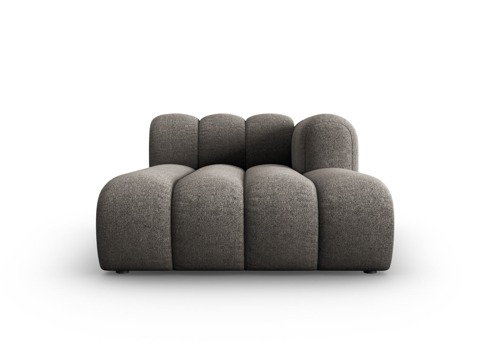 Lupine Sofa Chaise Lounge rechts 2 Sitzer in Grey präsentiert im Onlineshop von KAQTU Design AG. L-Sofa rechts ist von Micadoni
