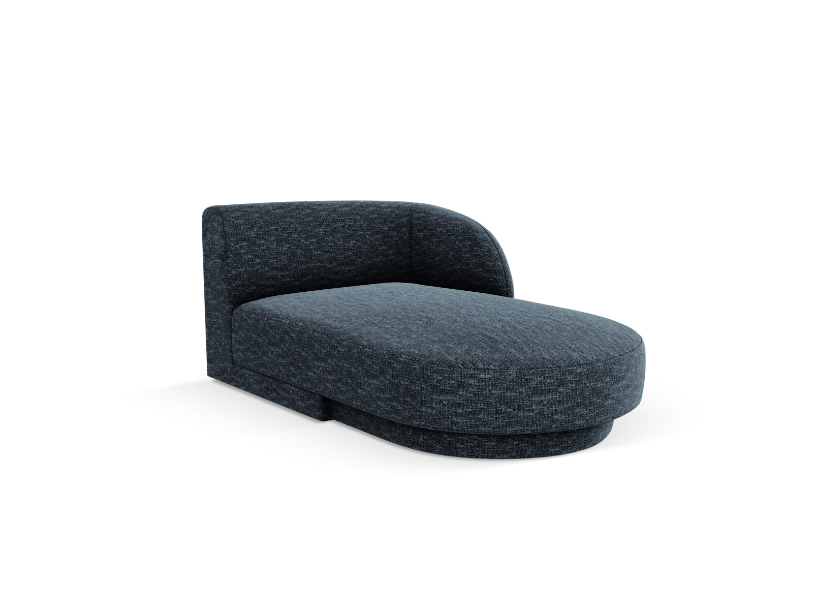 Miley Sofa Chaise Lounge rechts 2 Sitzer in Royal Blue präsentiert im Onlineshop von KAQTU Design AG. L-Sofa rechts ist von Micadoni