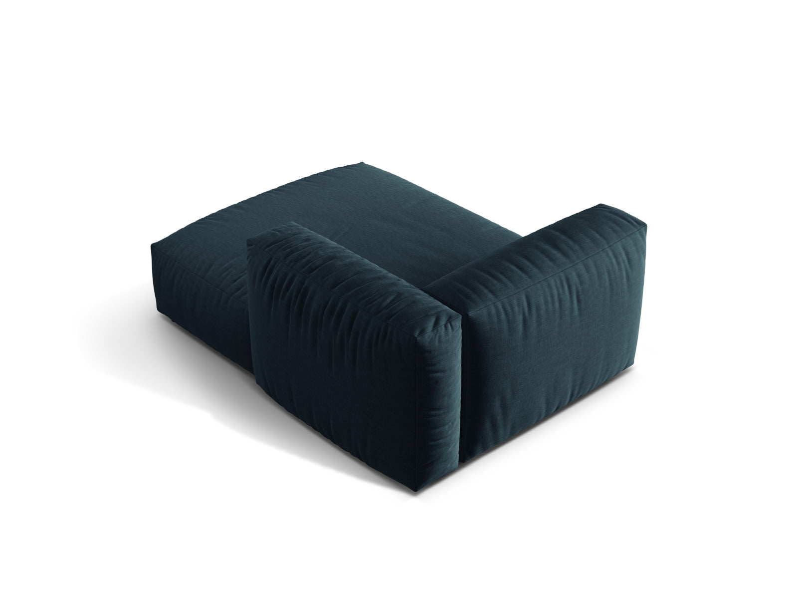 Martina Sofa Chaise Lounge rechts 1 Sitz in Blue Jeans präsentiert im Onlineshop von KAQTU Design AG. L-Sofa rechts ist von Micadoni