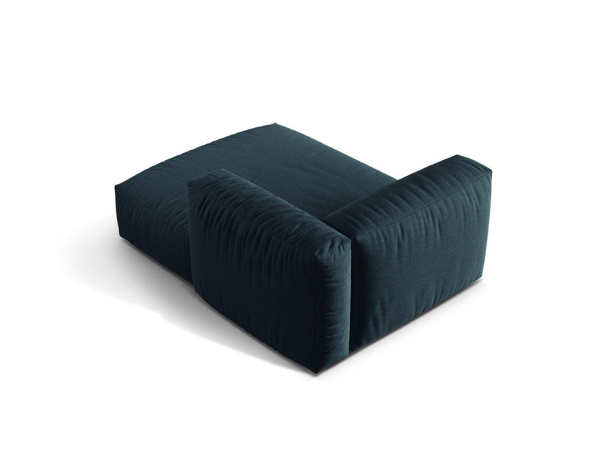 Martina Sofa Chaise Lounge rechts 1 Sitz in Blue Jeans-Boston präsentiert im Onlineshop von KAQTU Design AG. L-Sofa rechts ist von Micadoni