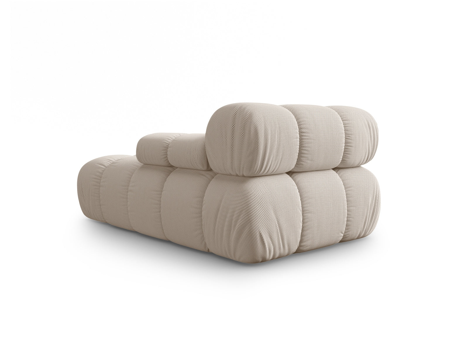 Elegantes Bellis Sofa Chaise Lounge in sanftem Beige, 1 Sitz, 94cm, ideal für stilvolle Wohnräume, erhältlich bei Micadoni.