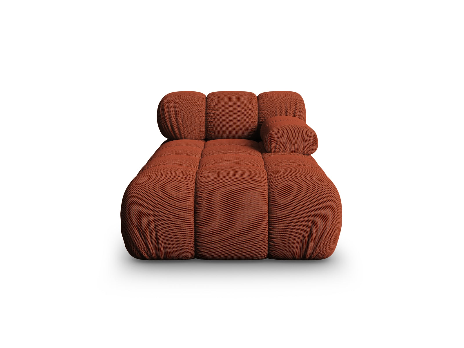 Bellis Sofa Chaise Lounge rechts 1 Sitz 94cm in Brick-Sonic präsentiert im Onlineshop von KAQTU Design AG. L-Sofa rechts ist von Micadoni