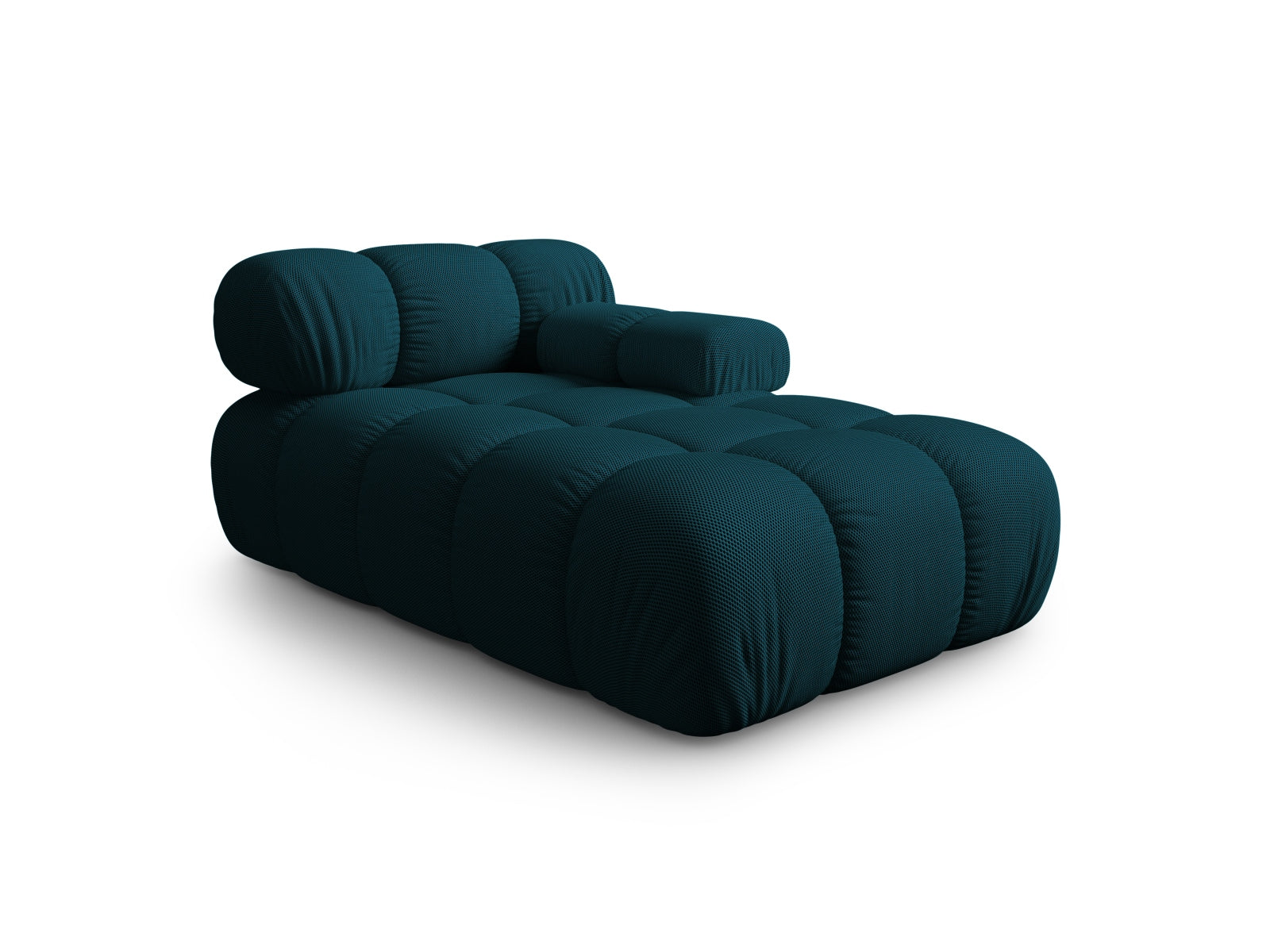 Elegantes Bellis Sofa Chaise Lounge in Navy Blue, 1 Sitz, 94cm, ideal für stilvolle Wohnräume, erhältlich bei KAQTU Design AG.