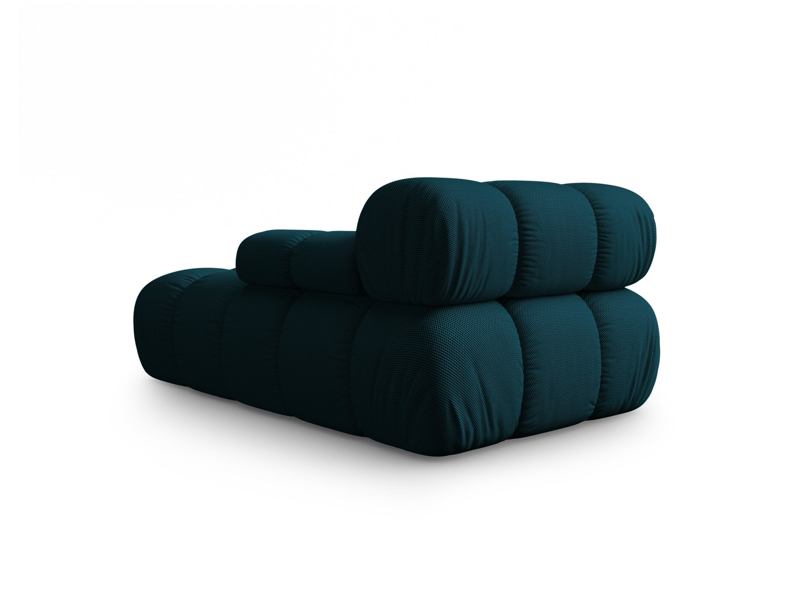 Elegantes Bellis Sofa Chaise Lounge in edlem Blau, 1 Sitz, 94cm, ideal für stilvolle Wohnräume, erhältlich bei Micadoni.