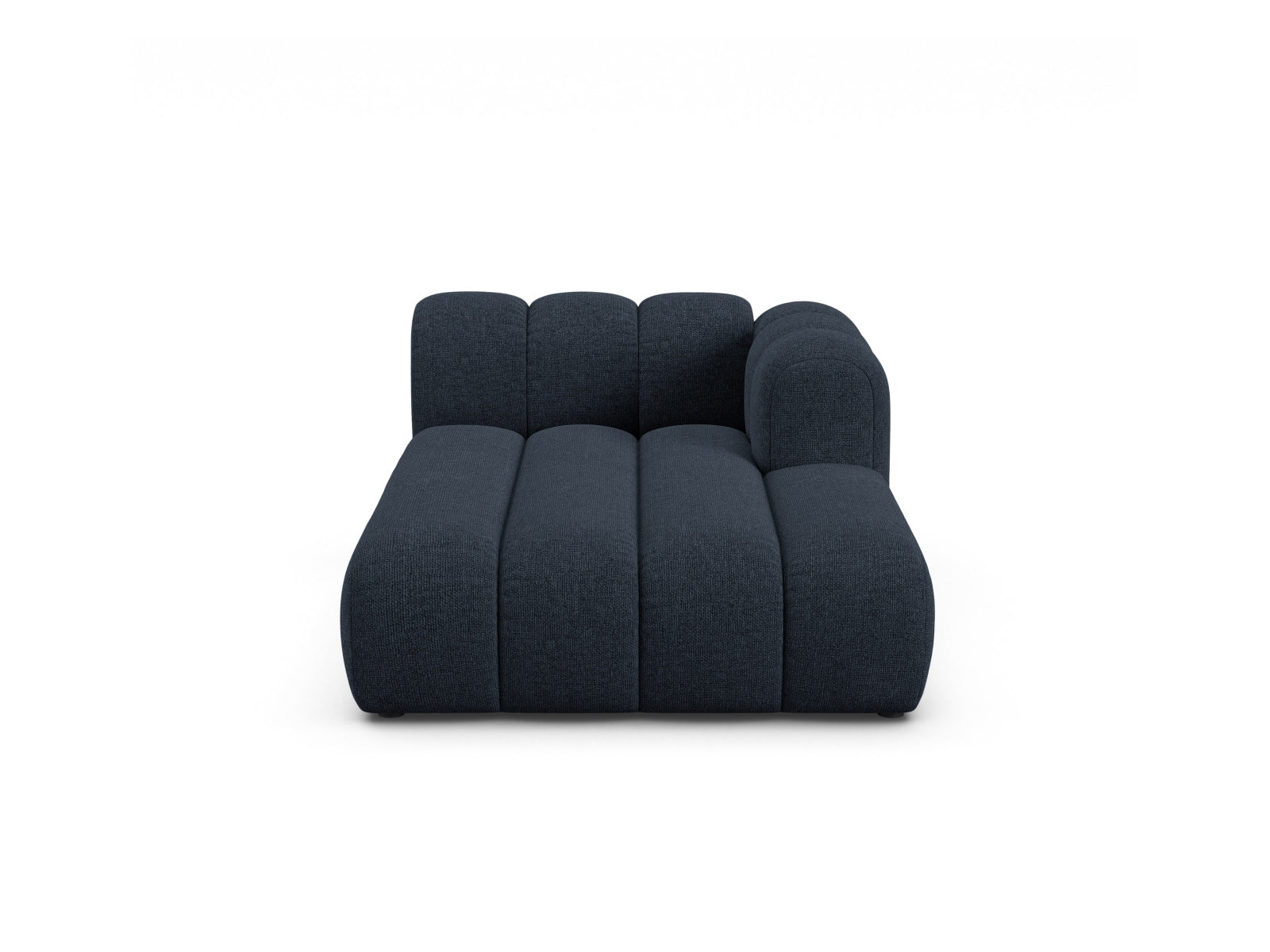 Lupine Chaise Longue rechts 2 Sitzer in Navy Blue-Eden präsentiert im Onlineshop von KAQTU Design AG. Modulares Sofa ist von Micadoni