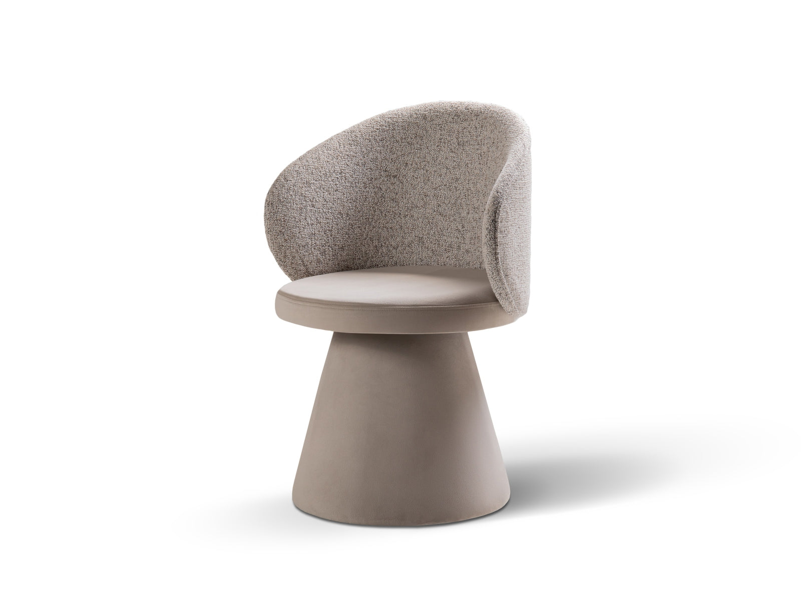 Inez Sessel 1 Sitzer in Beige Melange, Dark Beige präsentiert im Onlineshop von KAQTU Design AG. Sessel ist von Micadoni