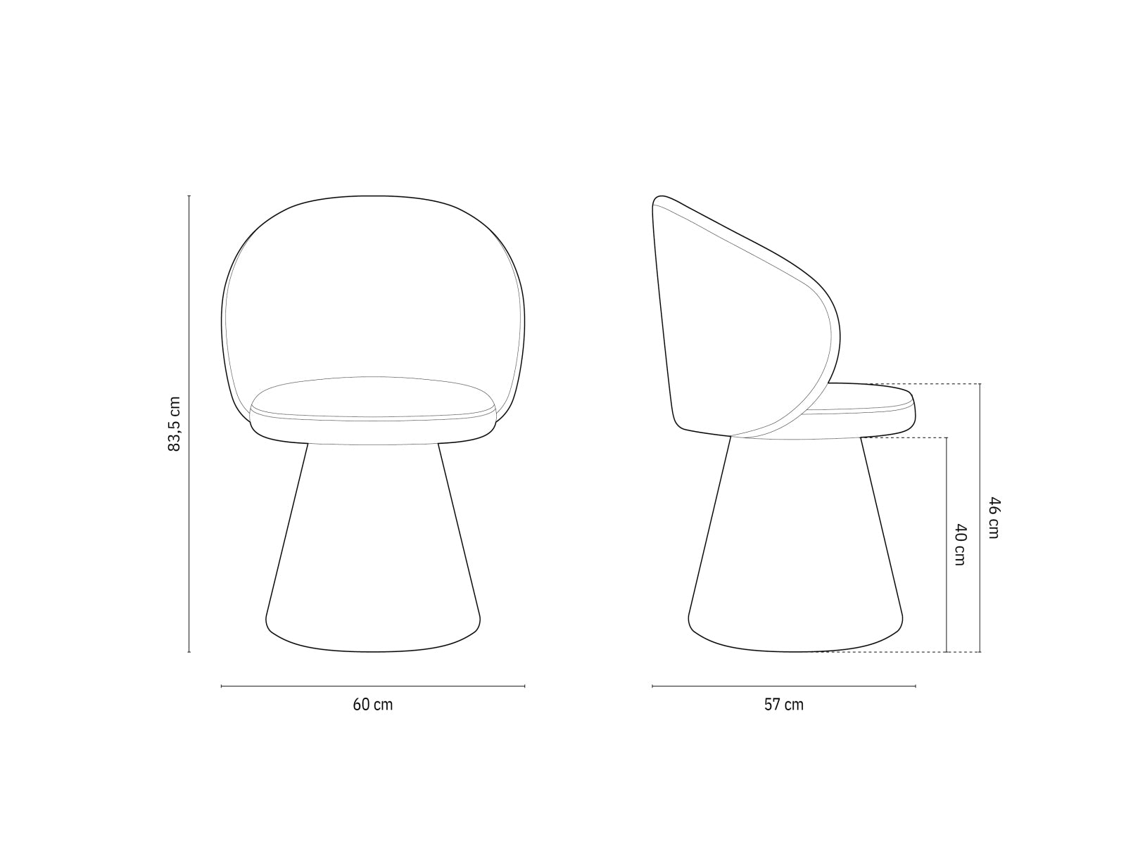 Entdecken Sie den eleganten Inez Sessel 1 Sitzer von Micadoni. Perfekt für Ihr Wohnzimmer, vereint er modernes Design mit optimalem Komfort.