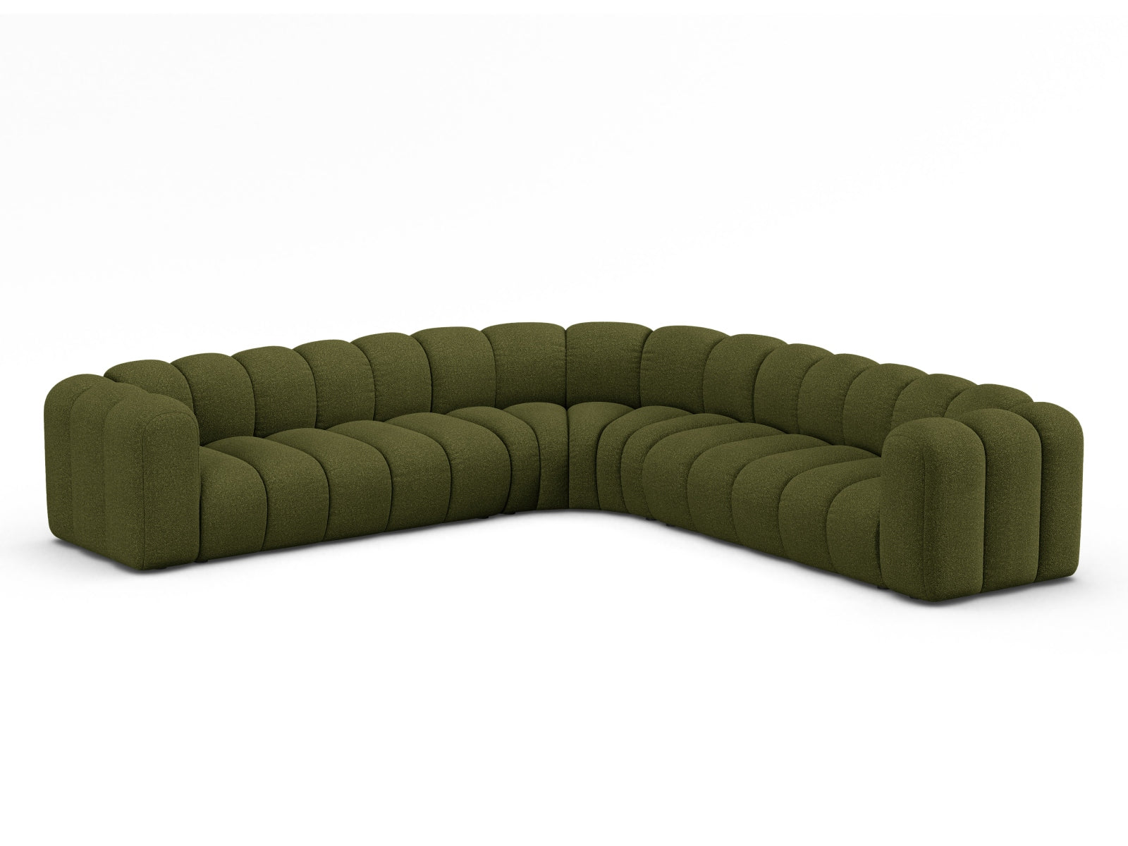 Entdecken Sie das Lupine 5-Sitzer Ecksofa von Micadoni – ein elegantes, modulares Sofa, das sich perfekt an Ihre Wohnbedürfnisse anpasst und höchsten Komfort bietet!