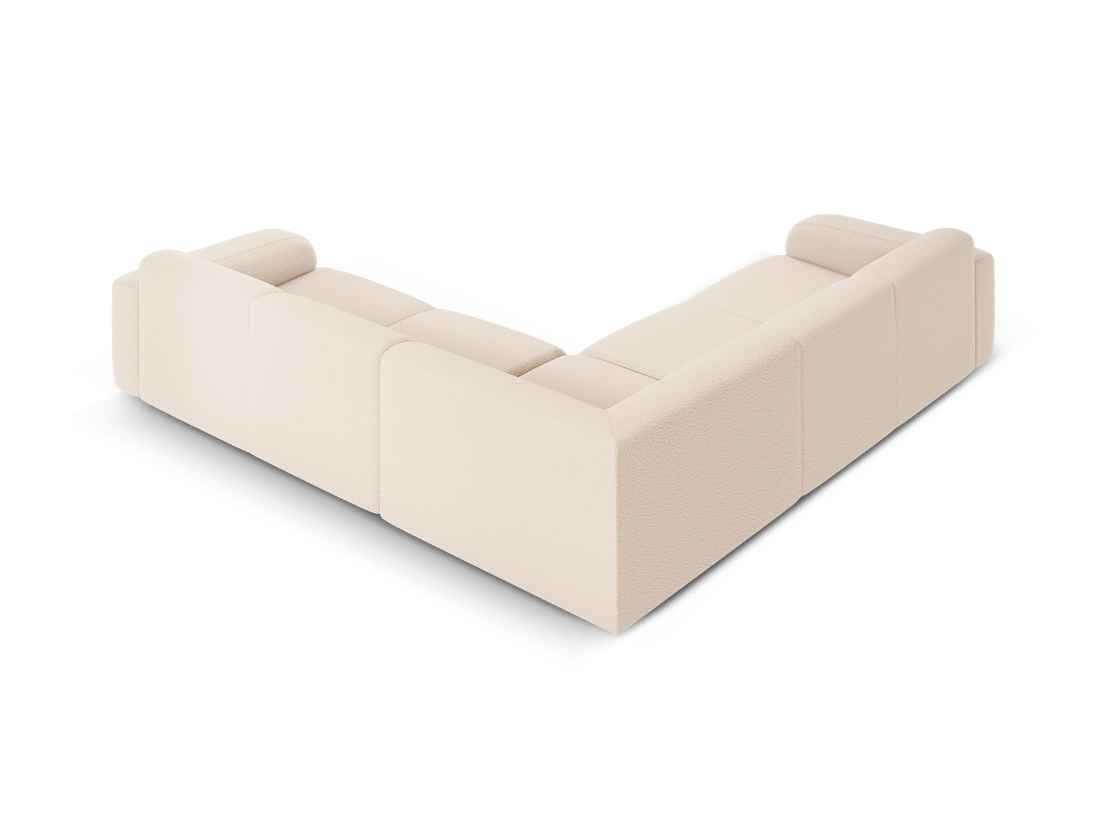 Molino Symmetrical Ecksofa 5 Sitzer in Beige präsentiert im Onlineshop von KAQTU Design AG. Ecksofa ist von Micadoni
