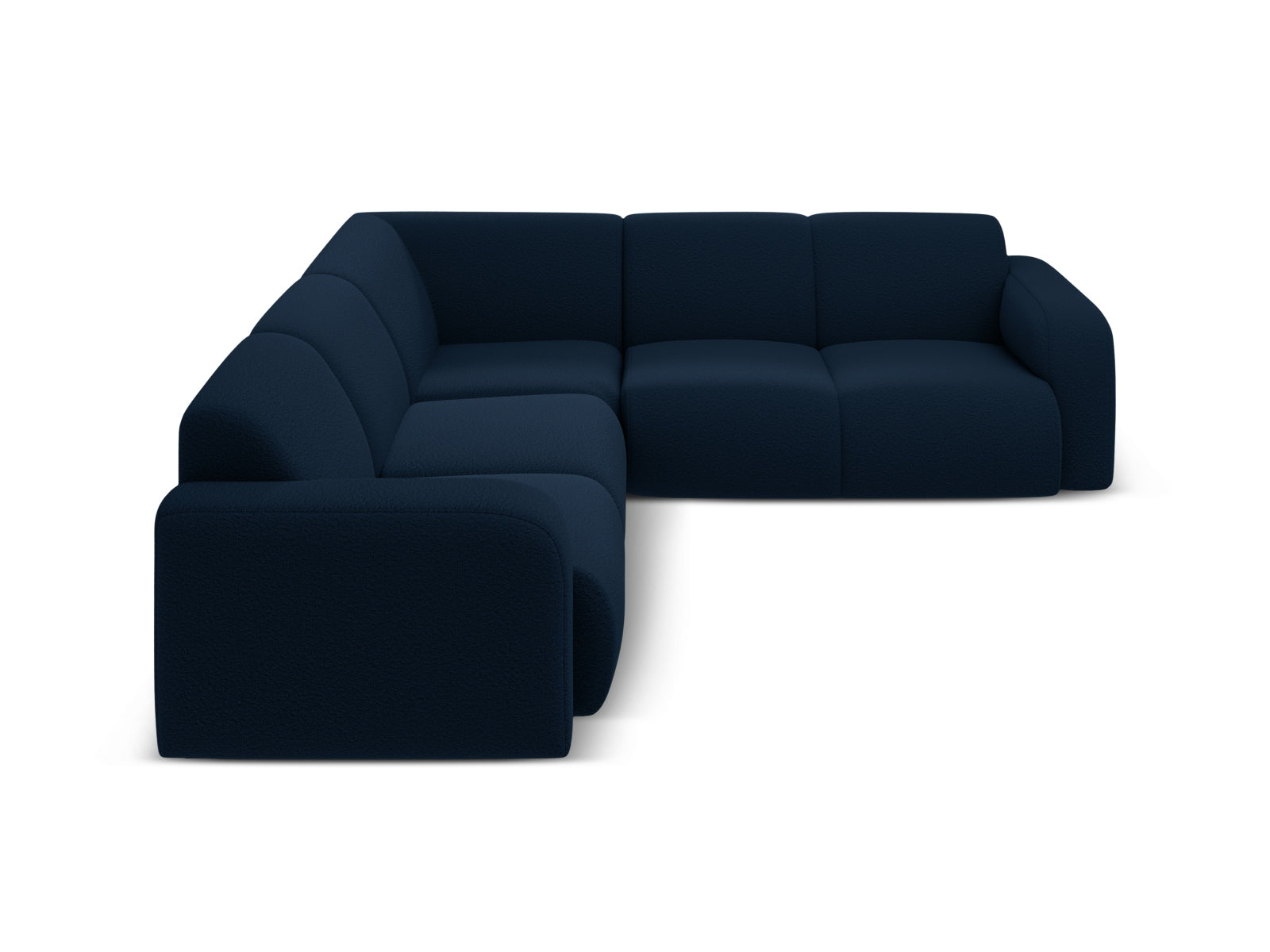 Molino Symmetrical Ecksofa 5 Sitzer in Dark Blue präsentiert im Onlineshop von KAQTU Design AG. Ecksofa ist von Micadoni