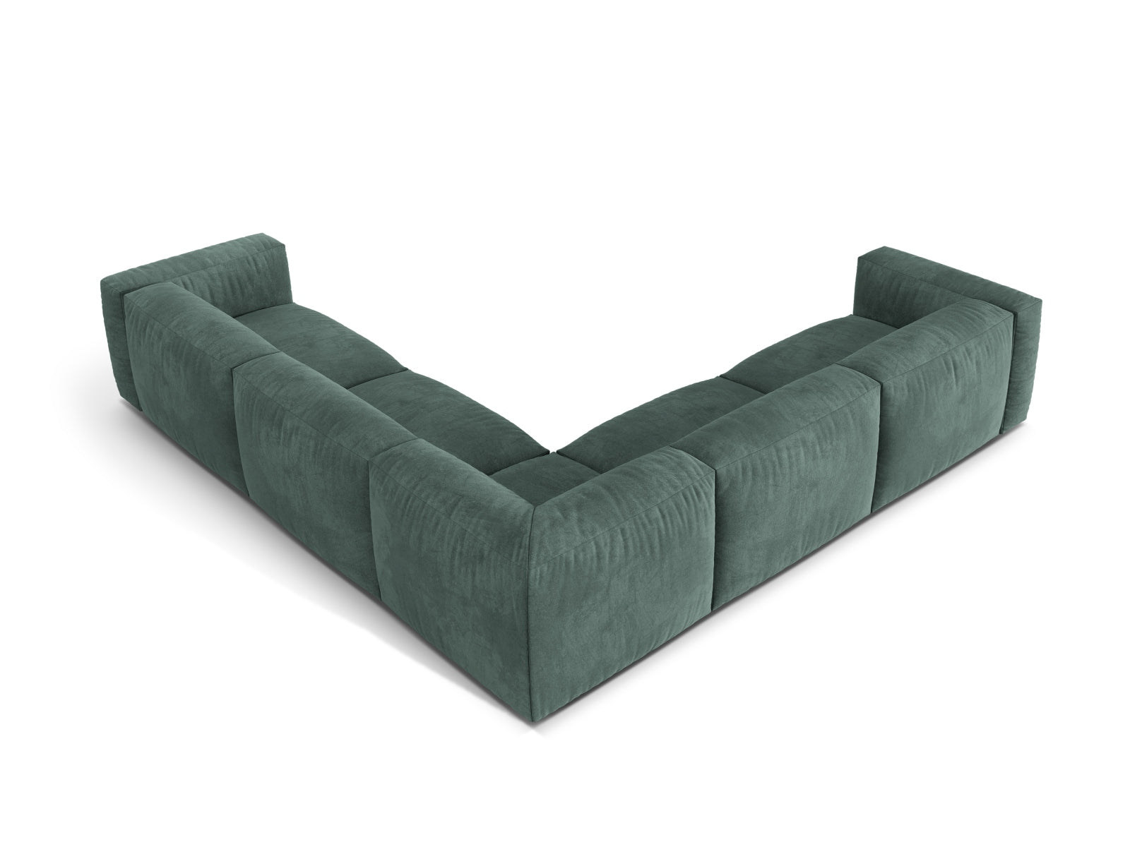 Elegantes 5-Sitzer Ecksofa Symmetric Martina von Micadoni, ideal für gesellige Runden und modernen Wohnkomfort in jedem Raum.