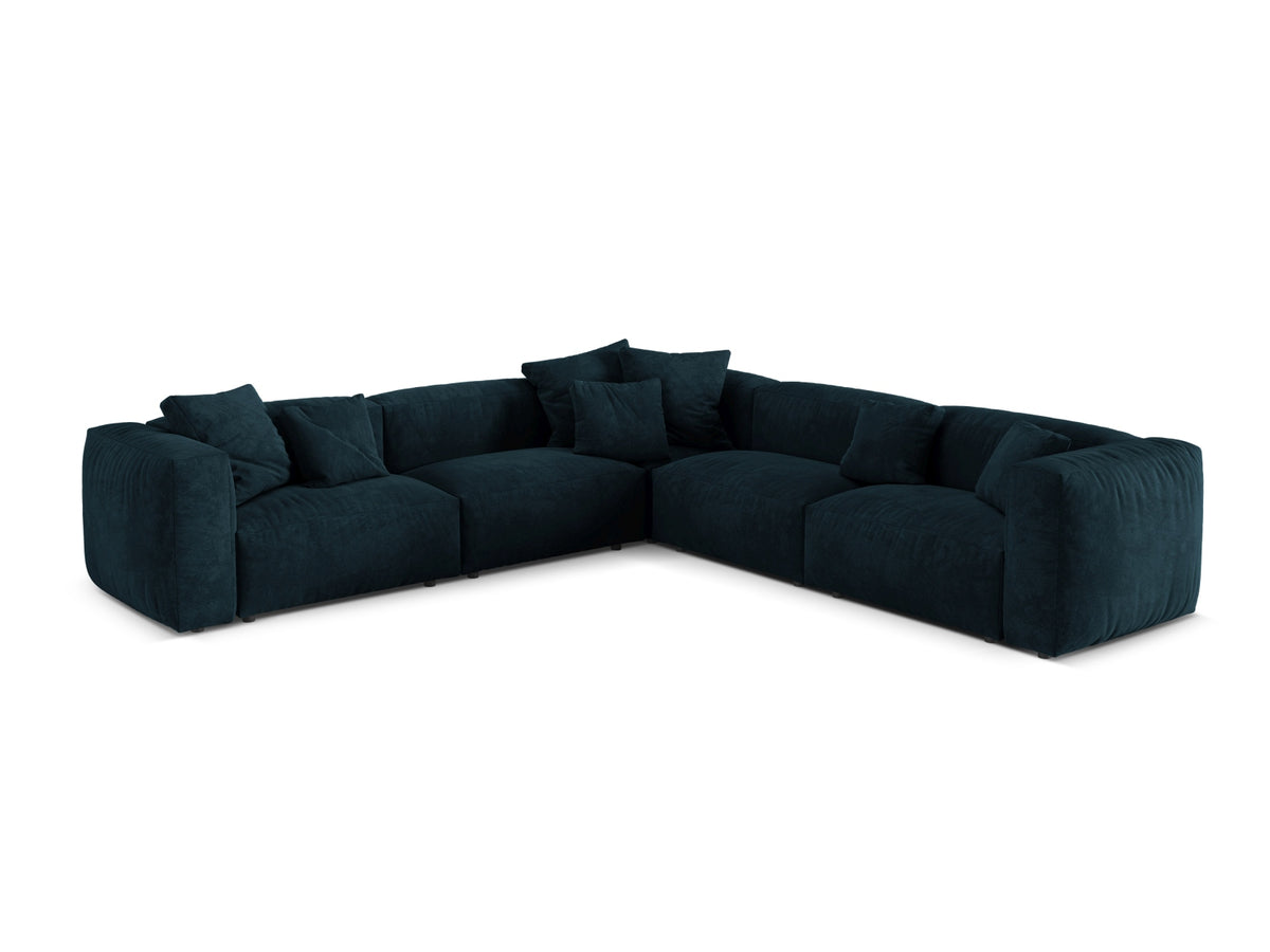 5-Sitzer Modular Ecksofa Symmetric Martina in Deep Petrol-Vogue präsentiert im Onlineshop von KAQTU Design AG. Ecksofa ist von Micadoni