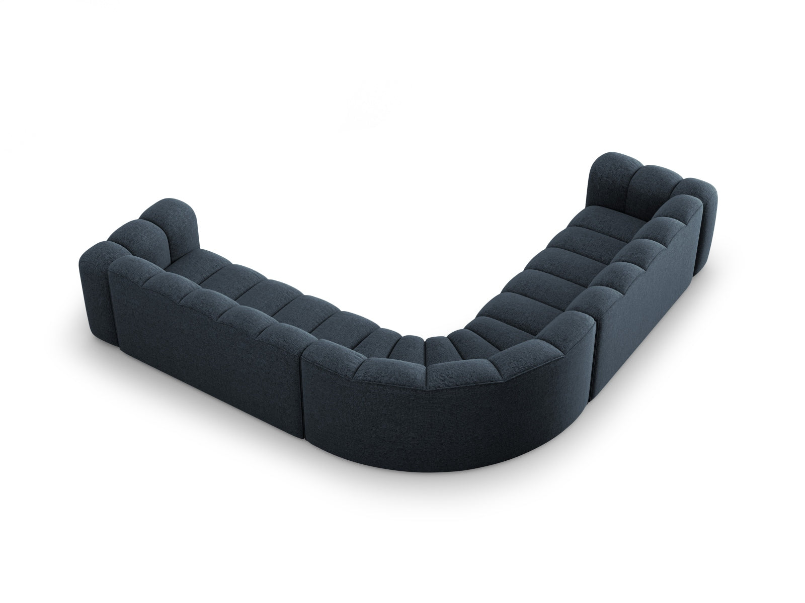 Lupine Modulares Symmetrical Ecksofa 5 Sitzer in Royal Blue präsentiert im Onlineshop von KAQTU Design AG. Ecksofa ist von Micadoni
