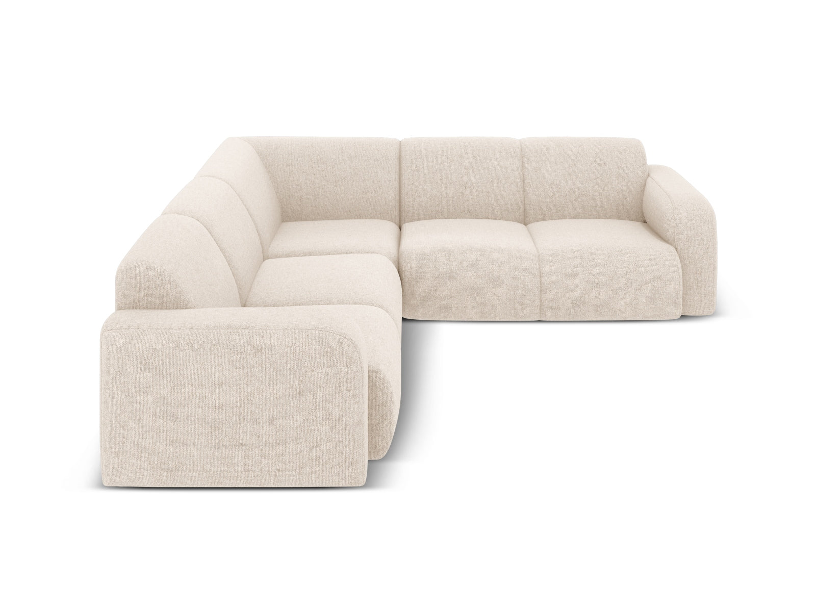 Molino Symmetrical Ecksofa 5 Sitzer in Light Beige präsentiert im Onlineshop von KAQTU Design AG. Ecksofa ist von Micadoni