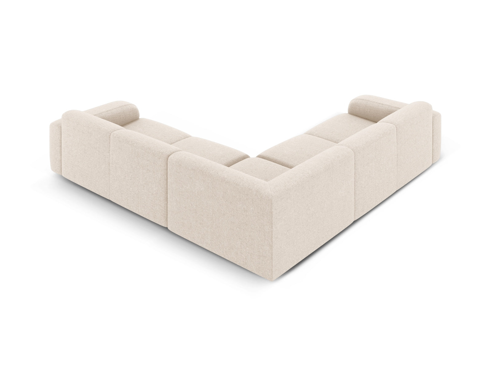 Molino Symmetrical Ecksofa 5 Sitzer in Light Beige präsentiert im Onlineshop von KAQTU Design AG. Ecksofa ist von Micadoni