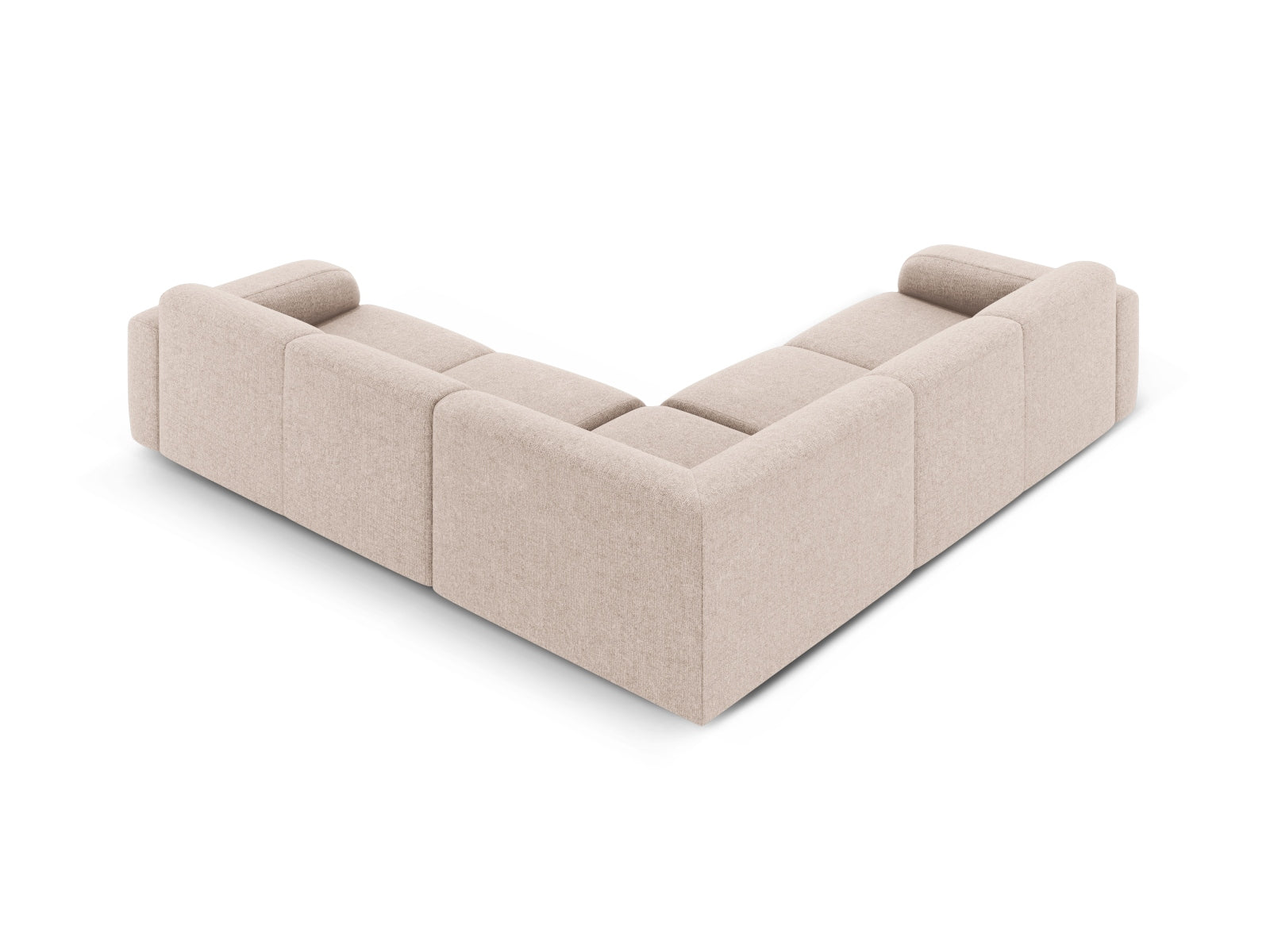 Molino Symmetrical Ecksofa 5 Sitzer in Beige präsentiert im Onlineshop von KAQTU Design AG. Ecksofa ist von Micadoni
