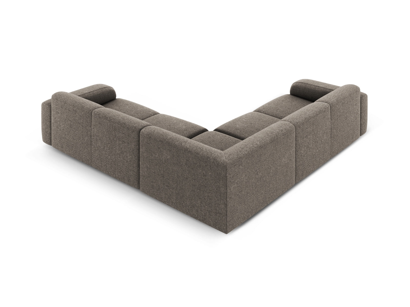 Molino Symmetrical Ecksofa 5 Sitzer in Grey präsentiert im Onlineshop von KAQTU Design AG. Ecksofa ist von Micadoni