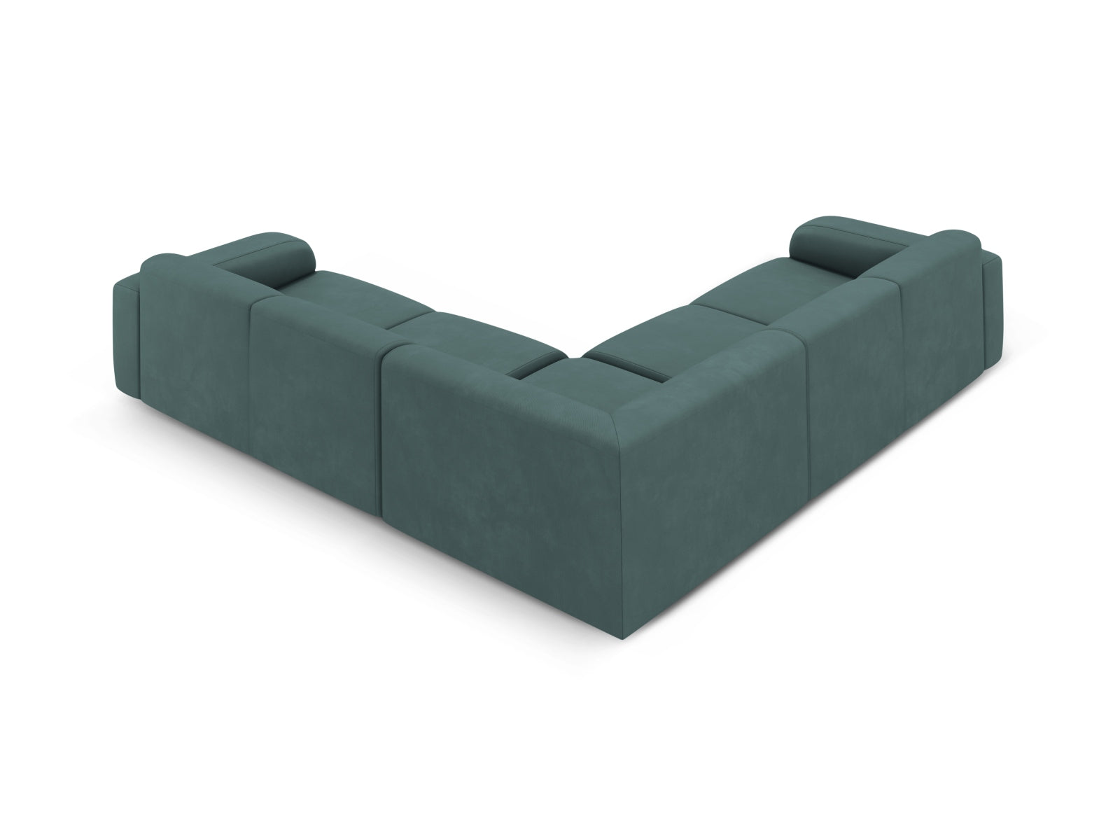 Molino Symmetrical Ecksofa 5 Sitzer in Sea Green präsentiert im Onlineshop von KAQTU Design AG. Ecksofa ist von Micadoni