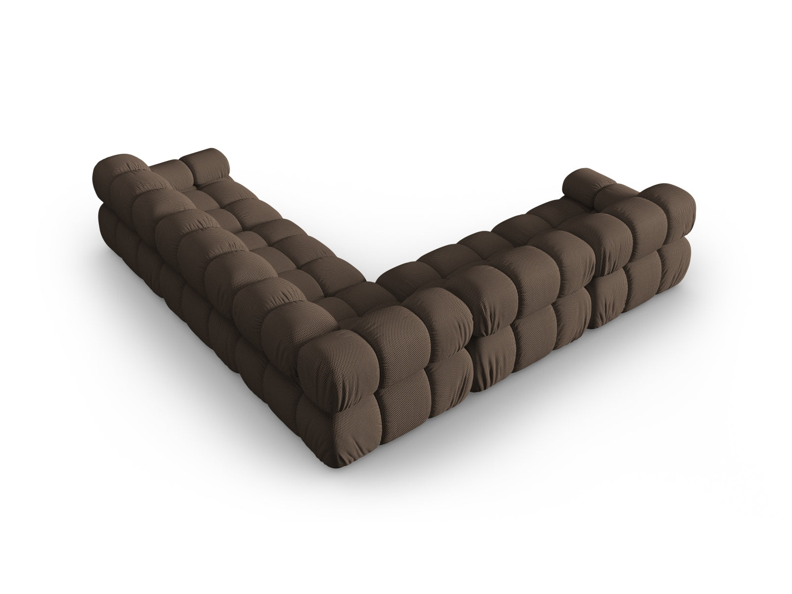 Stylisches Bellis Ecksofa (282 cm) von Micadoni. Perfekt für Ihr Wohnzimmer, bietet Platz für 5 Personen und vereint elegantes Design mit hohem Komfort.