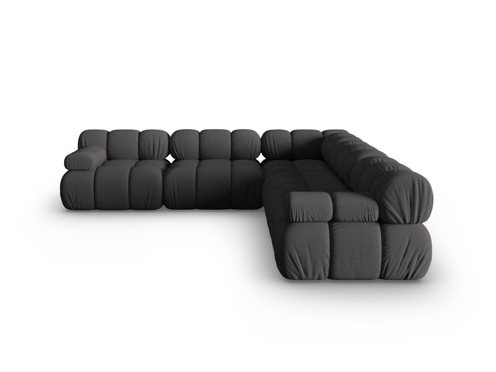 Bellis Symmetrical Ecksofa 5 Sitzer 282cm in Espresso-Sonic präsentiert im Onlineshop von KAQTU Design AG. Ecksofa ist von Micadoni