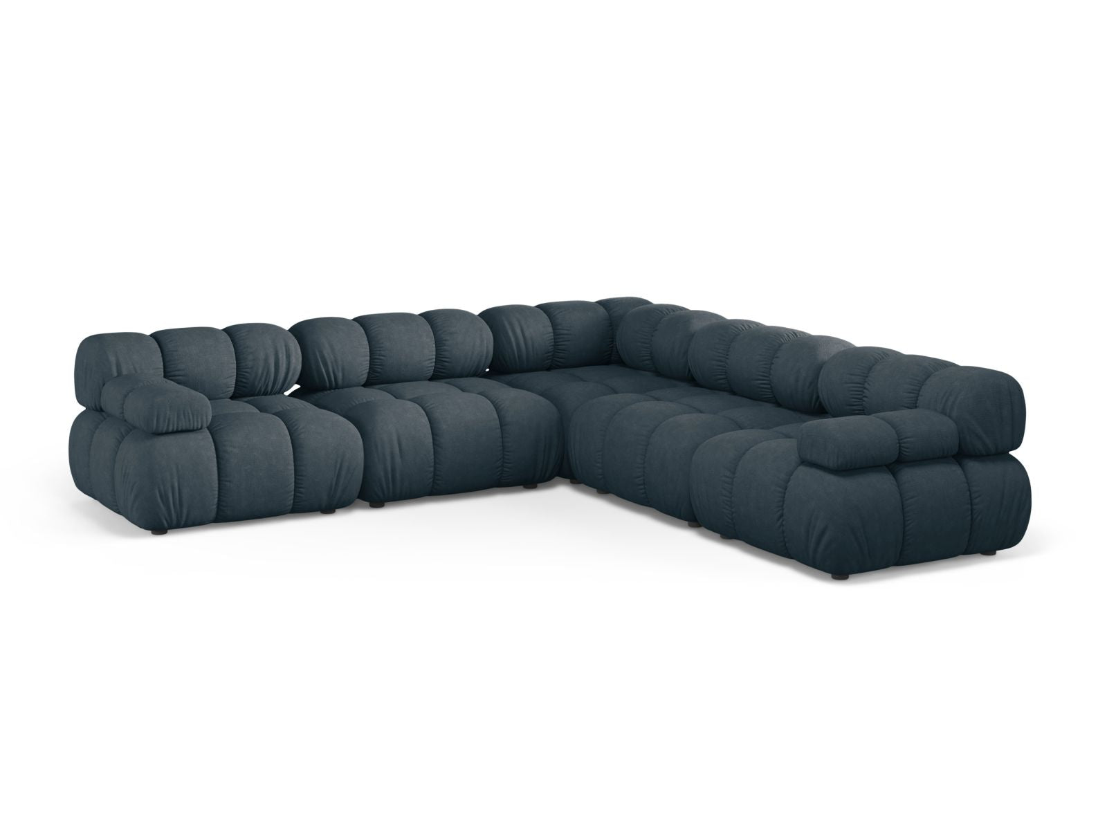 5-Sitzer Ecksofa Symmetric Bellis in Deep Petrol-Liberty präsentiert im Onlineshop von KAQTU Design AG. Ecksofa ist von Micadoni